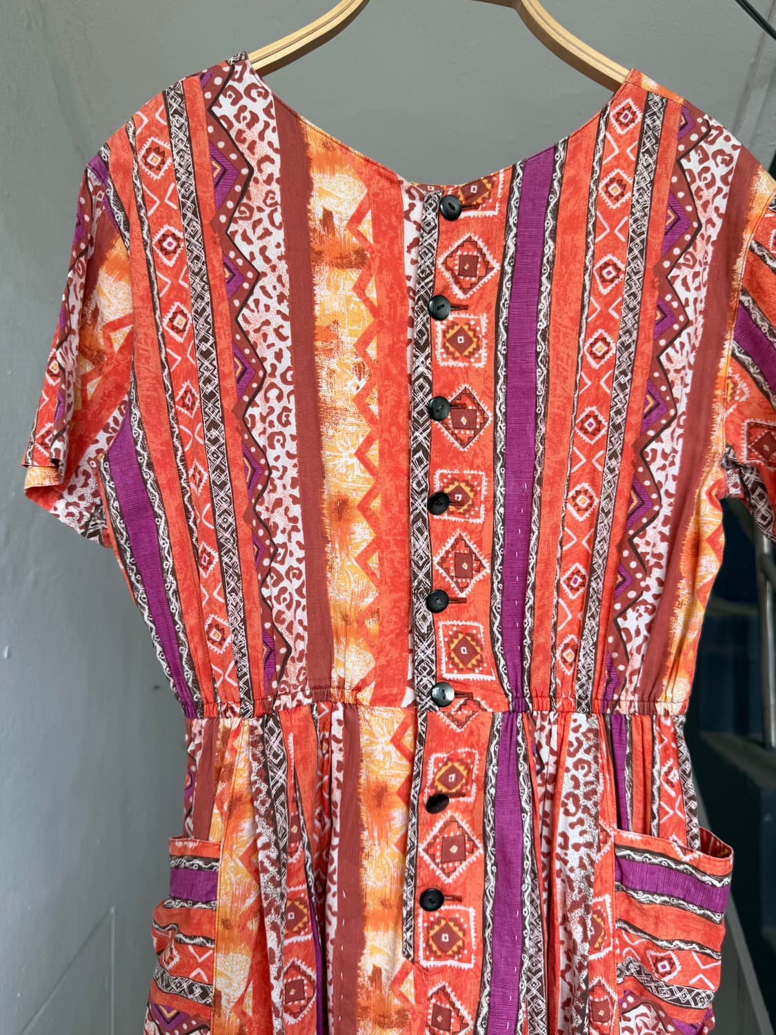 모리걸 에스닉 패턴 원피스 상품이미지2