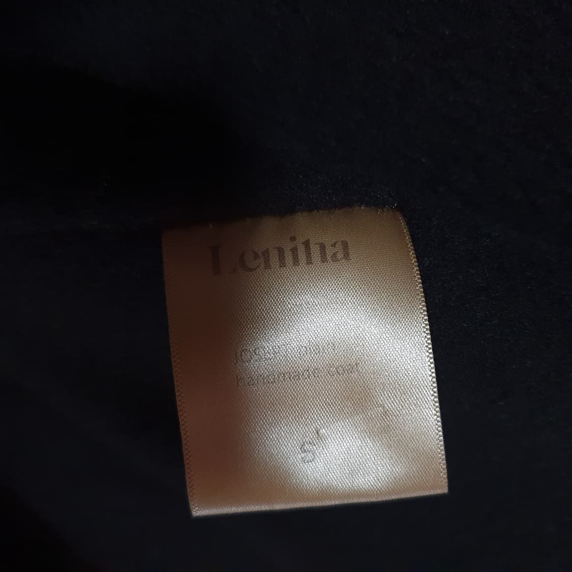 르니나 조셉 플랜 핸드메이드 코트 S 블랙 상품이미지9