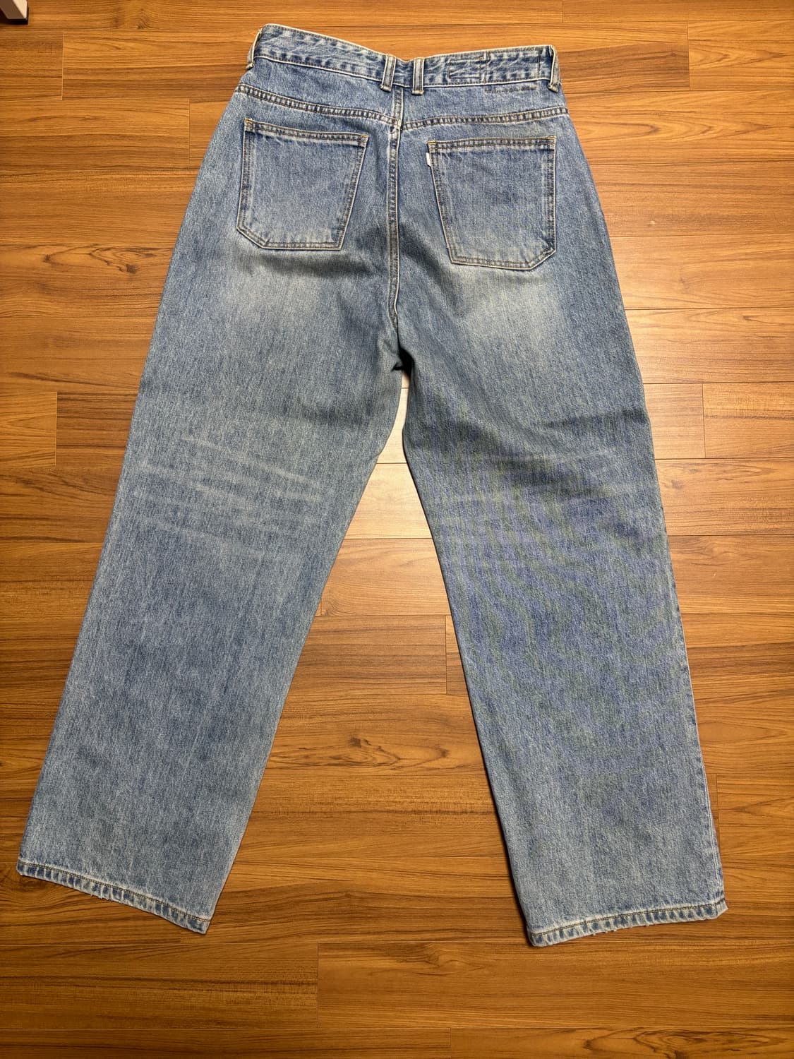 유스 와이드 데님 청바지 2사이즈 상품이미지2