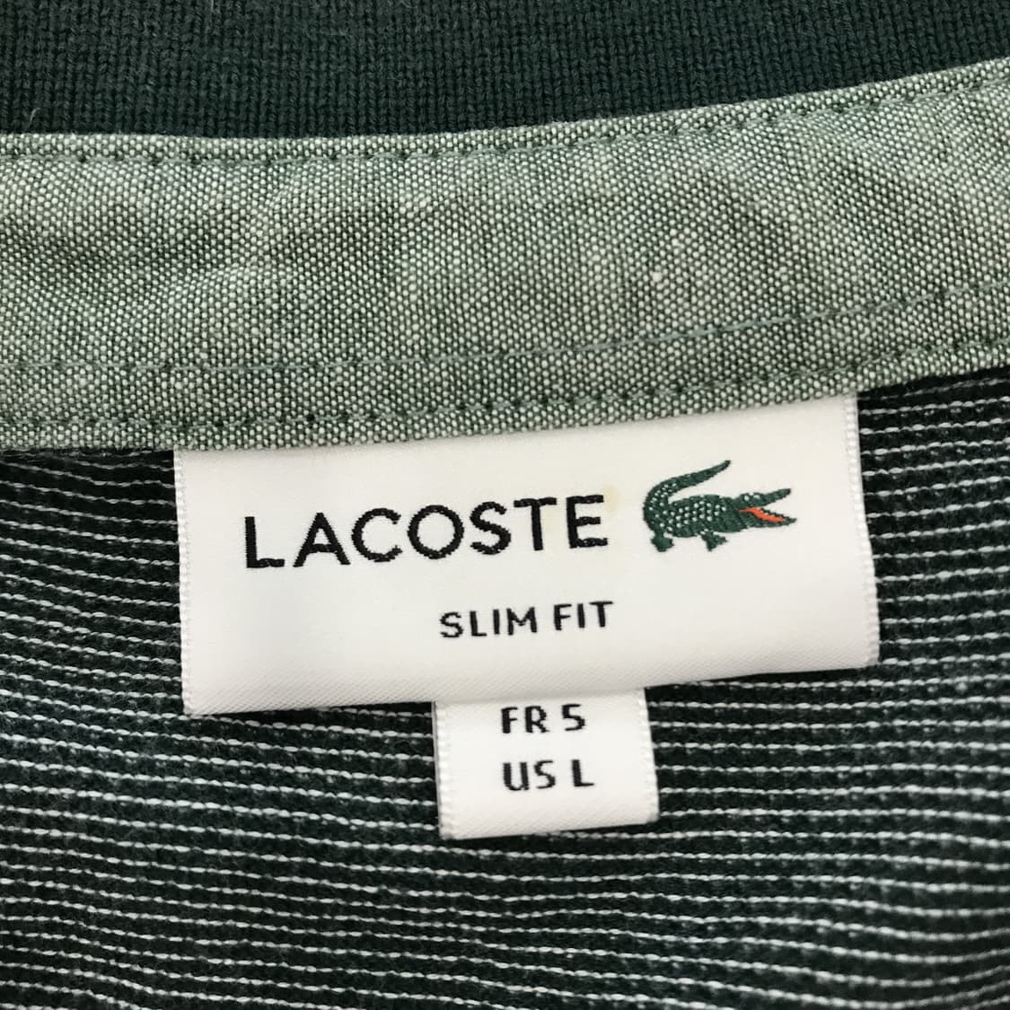 라코스테 헨리넥 폴로카라티 [L사이즈] 상품이미지4