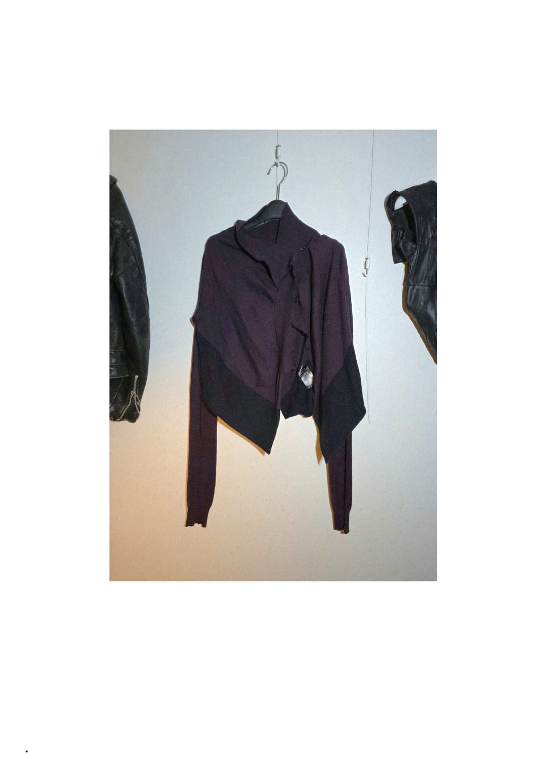 Ann demeulmeester buckle cardigan 상품이미지1