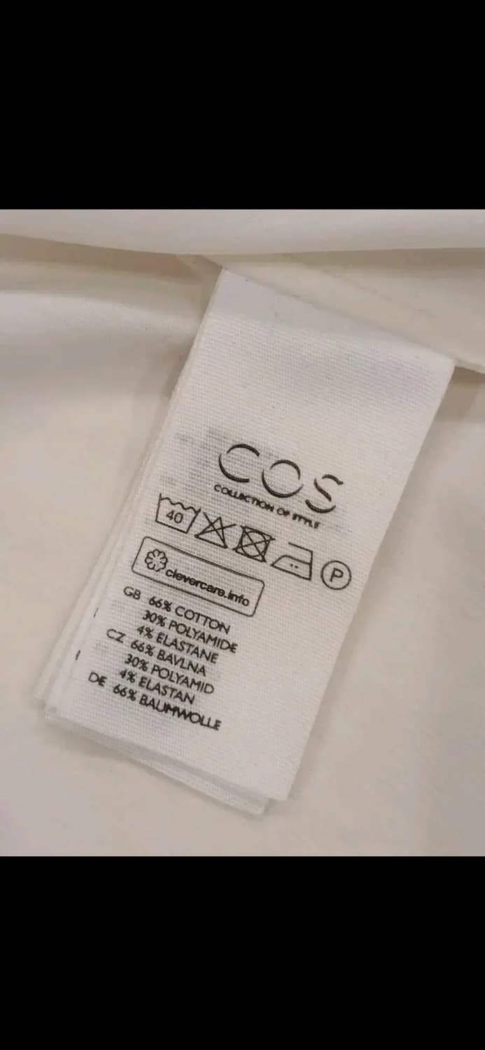 COS COTTON DRESS SHIRTS WHITE 상품이미지8