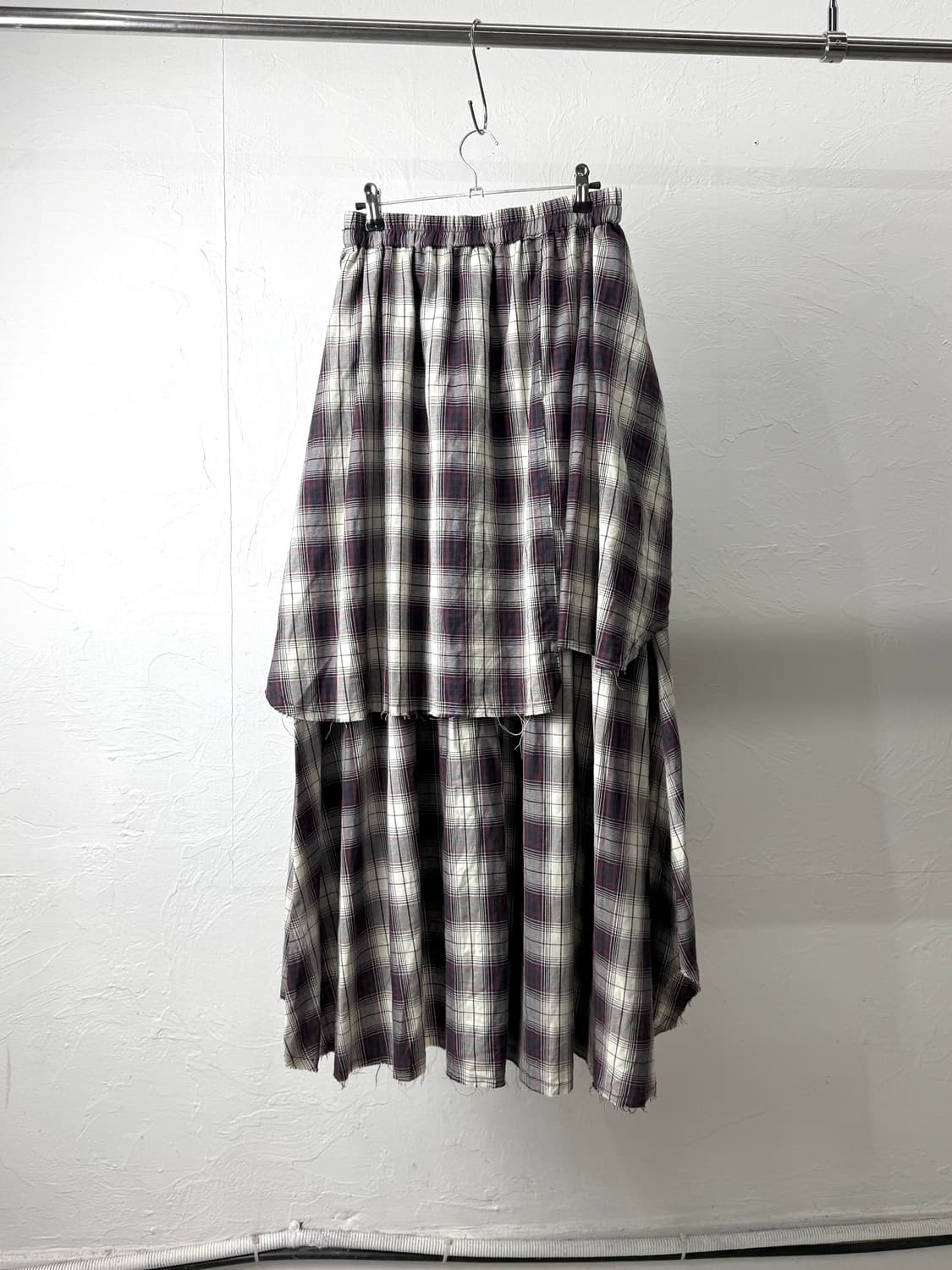 Jeanasis 셔츠 레이어드 스커트 상품이미지5