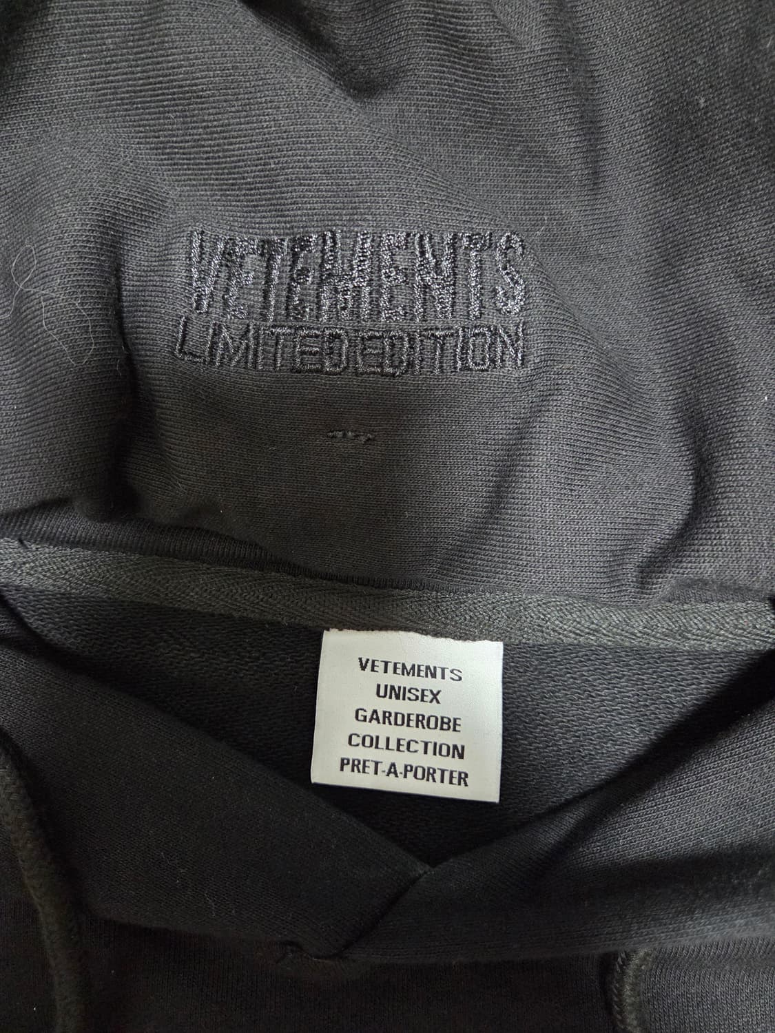 베트멍 로고패치 후드티  상품이미지9