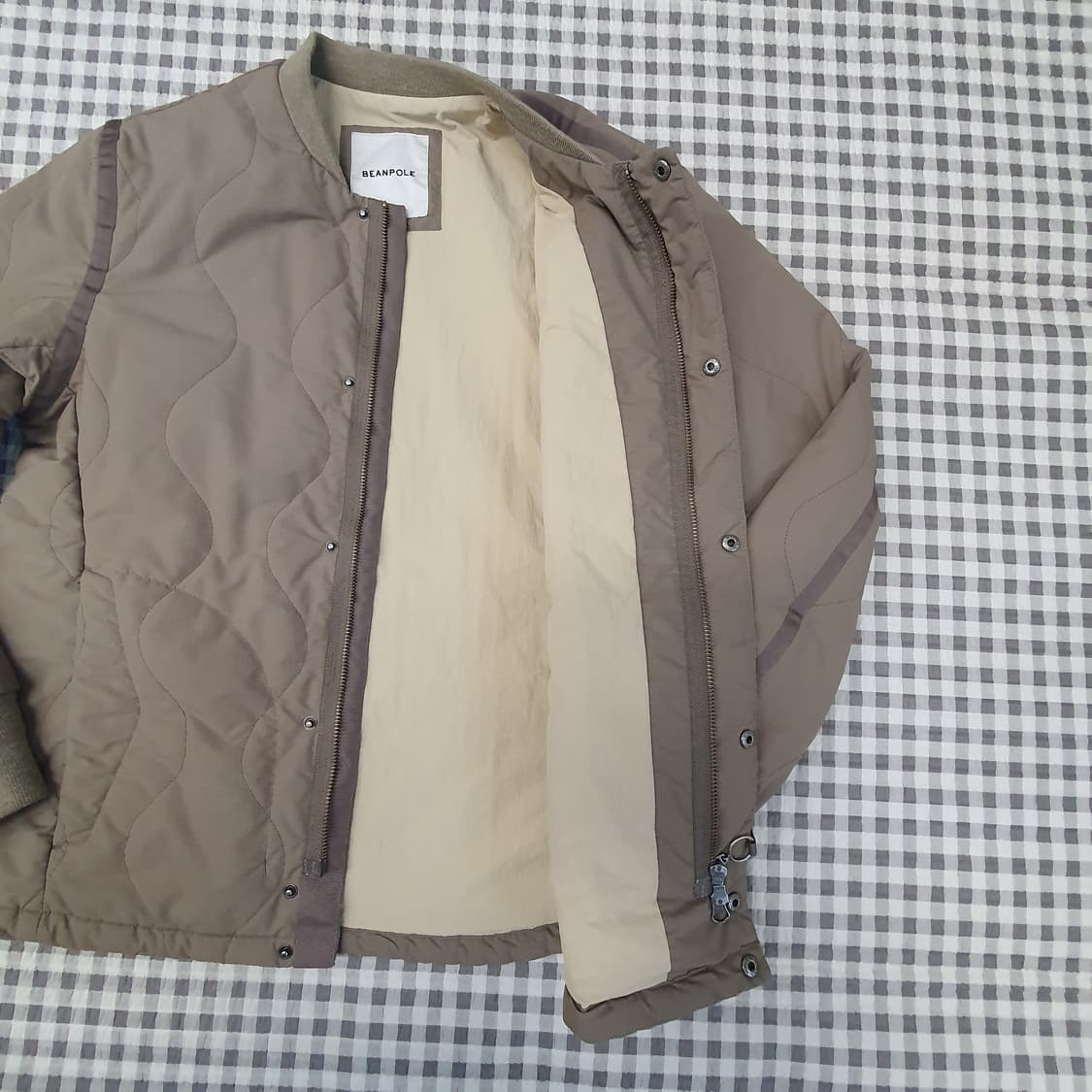 빈폴 써모퍼프 경량패딩 자켓 남자95~100 상품이미지5