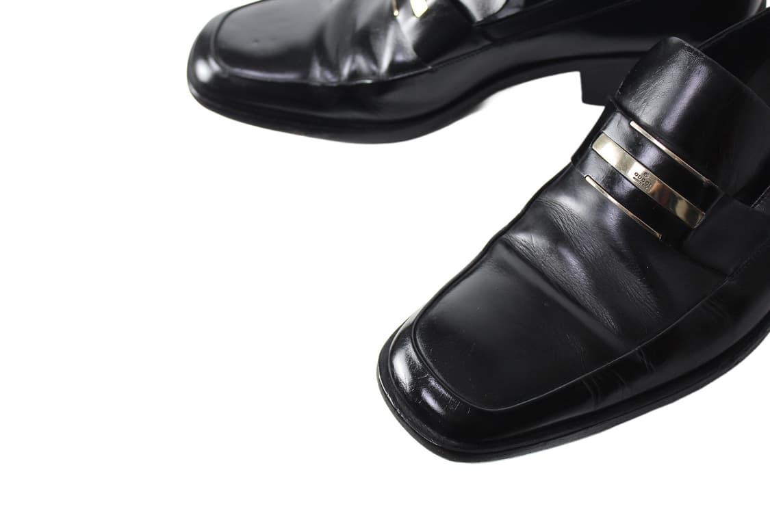 2000s Gucci 구찌 스틸 플레이트 로퍼 상품이미지9