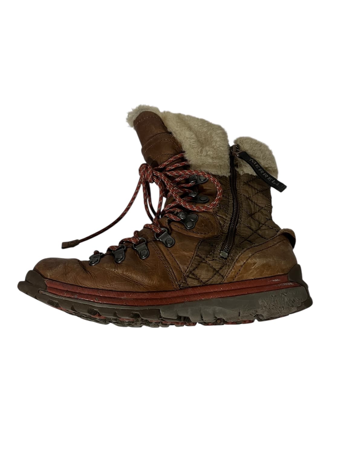 Merrell 빈티지 퍼 안감 하이킹 부츠 245 상품이미지3