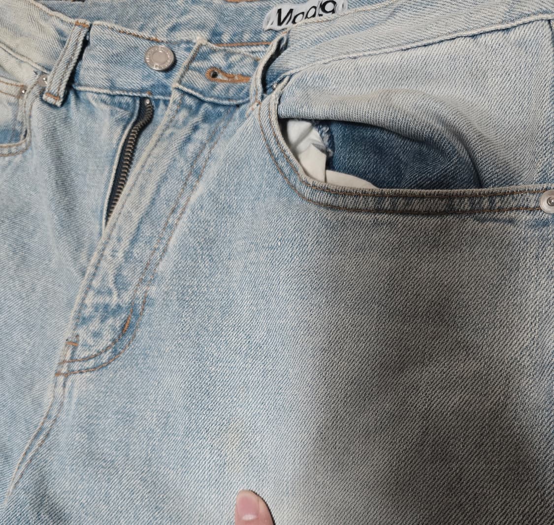 모드나인 mod1w 댄싱워터 연청 데님 31 상품이미지7