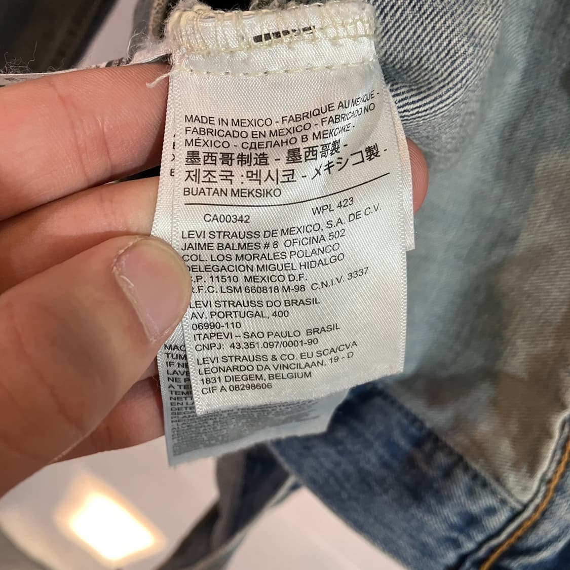 리바이스 워크웨어 데님 자켓 상품이미지8