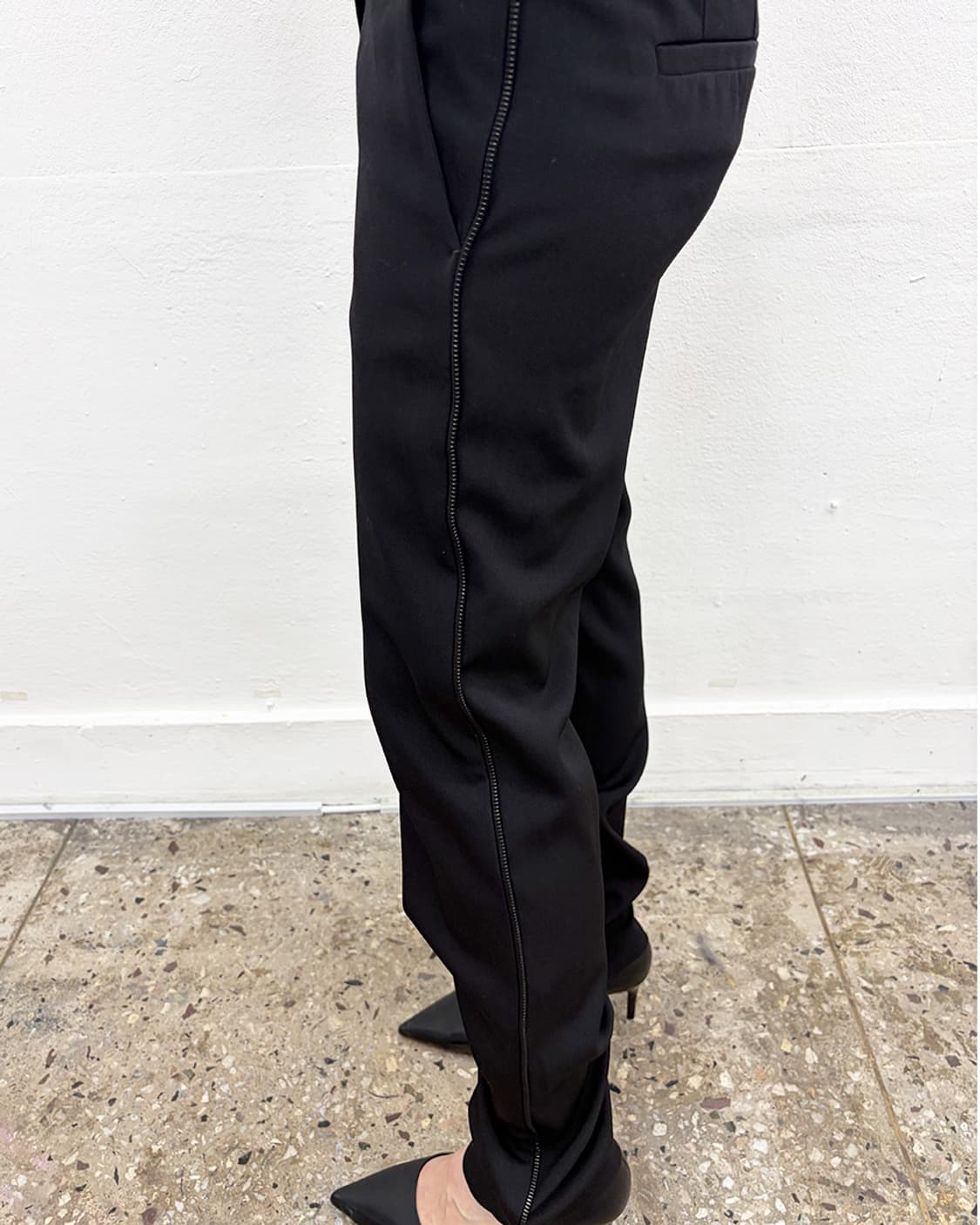 띠어리 사이드 지퍼 트라우저 상품이미지4