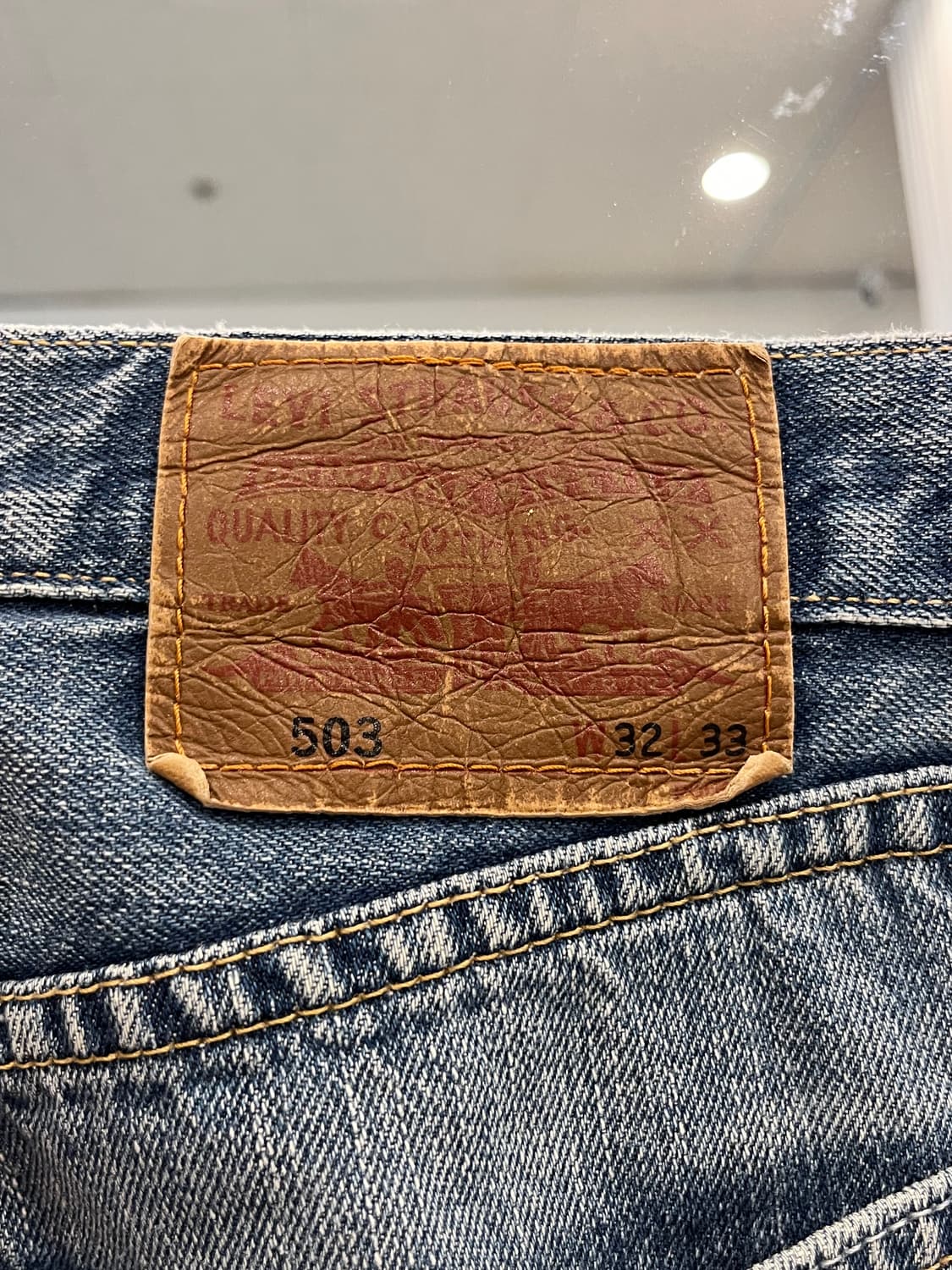 Levis 리바이스 503 데님 팬츠 (32inch) 상품이미지7