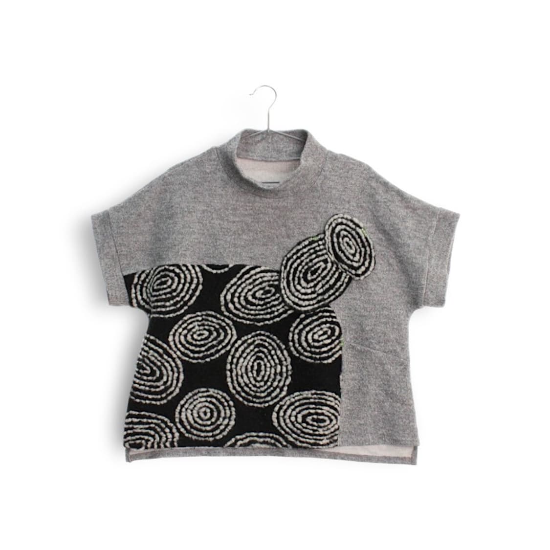 반목 반팔 니트 상품이미지1