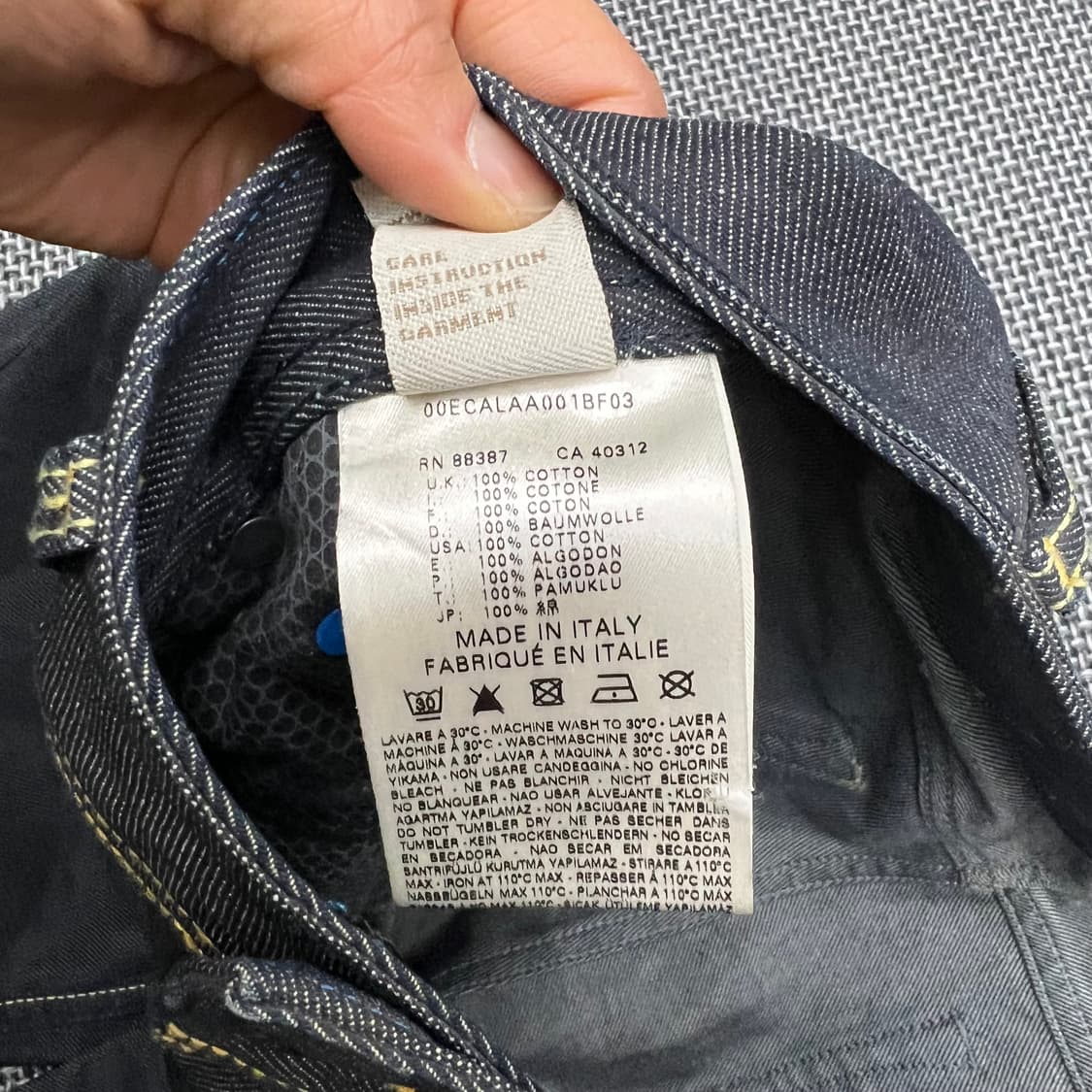 디젤 아디다스 데님팬츠 상품이미지6