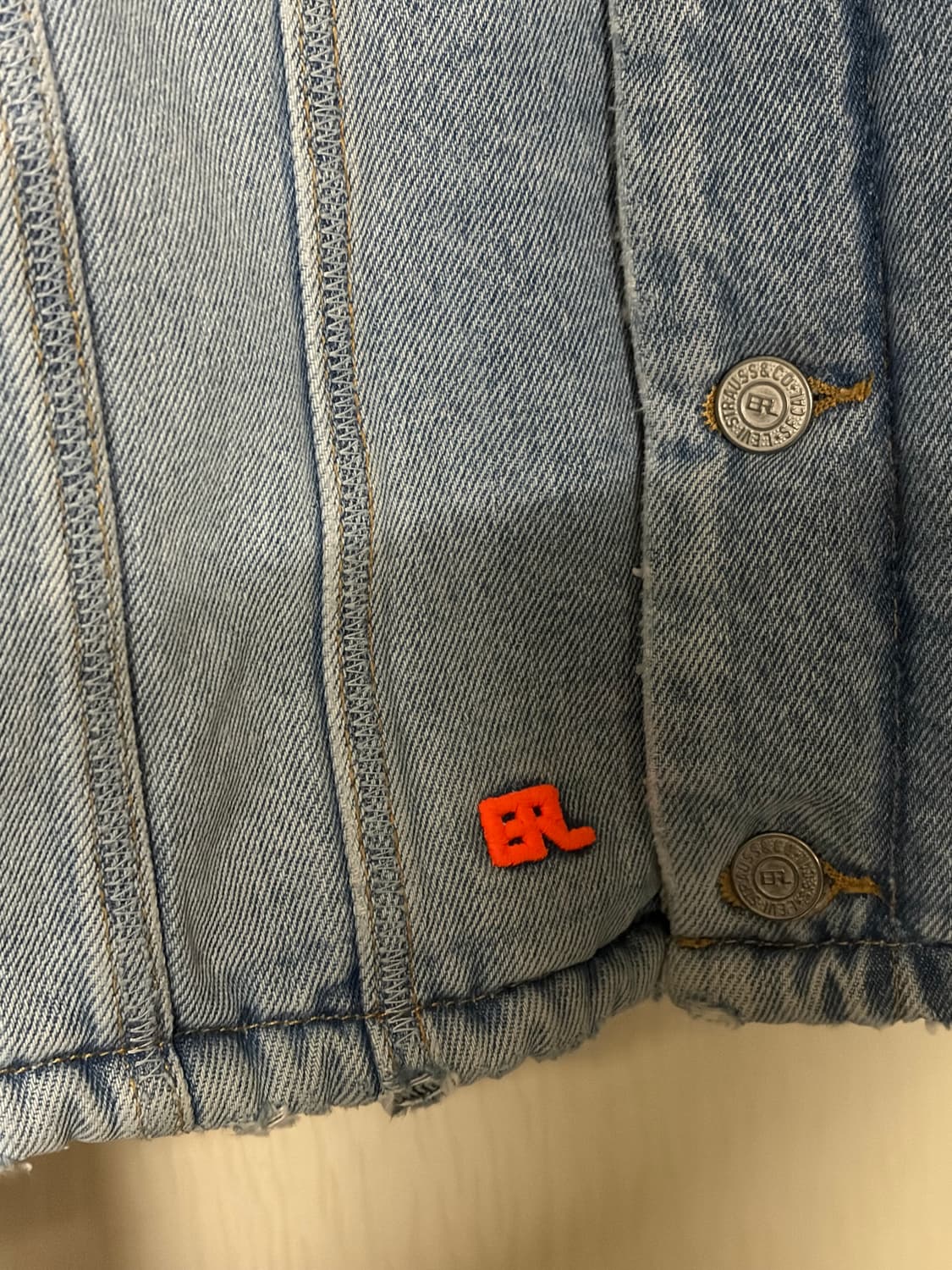 ERL X 리바이스 / 쉐르파 데님자켓 / L 상품이미지9