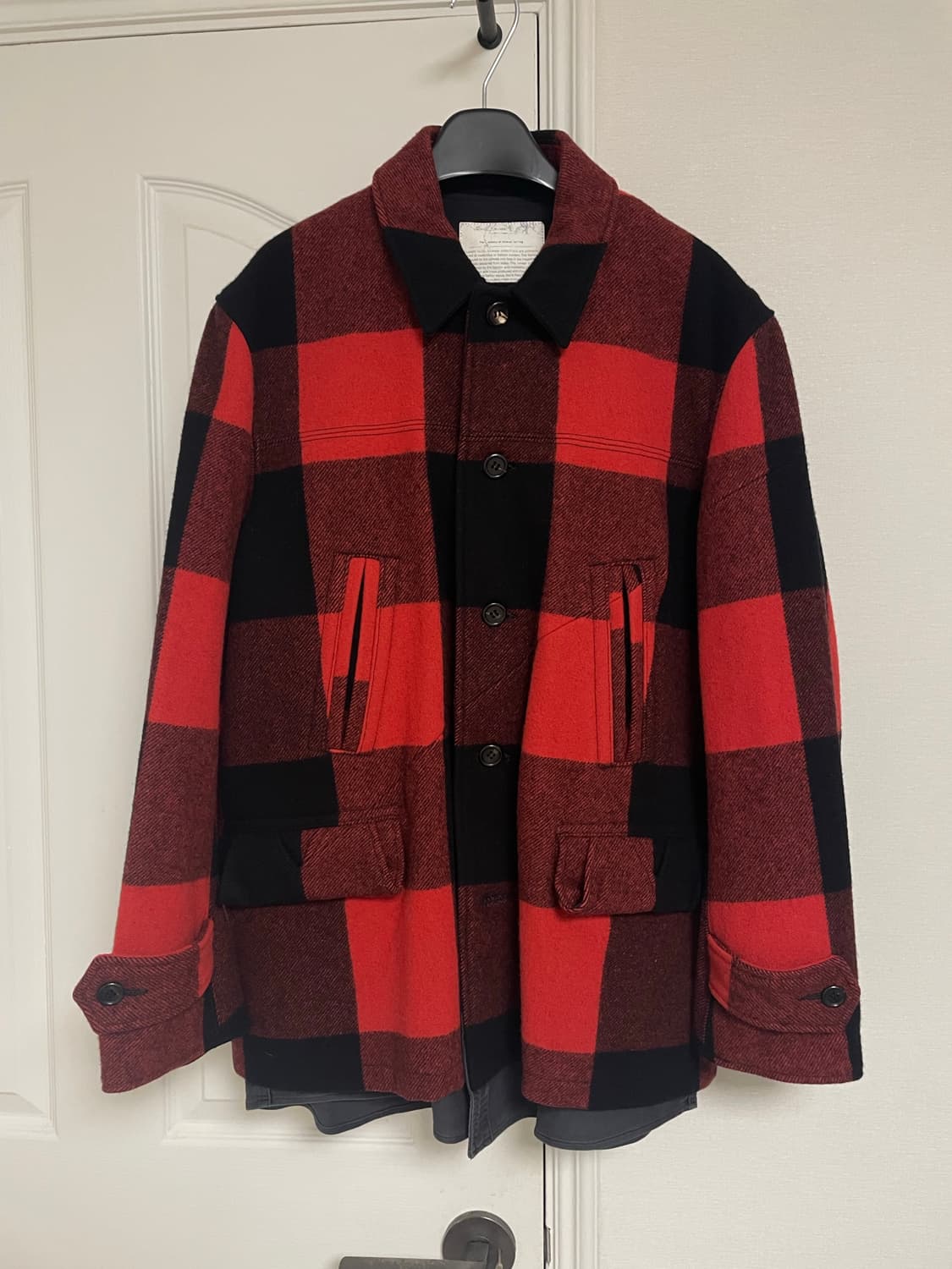 언더커버 10aw 플란넬 코트 상품이미지1