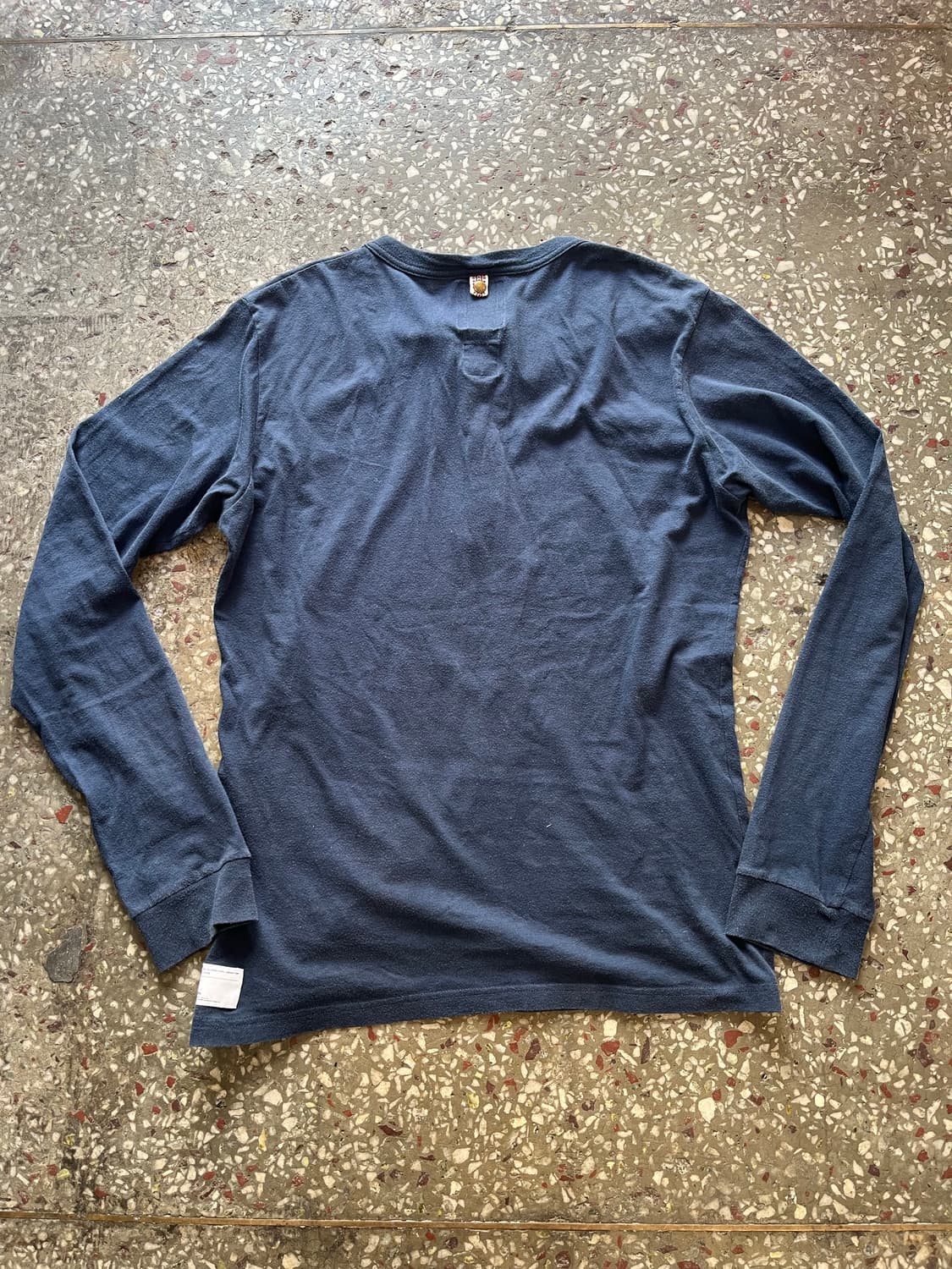 비즈빔 visvim 네이비 헨리넥 긴팔티셔츠 상품이미지4