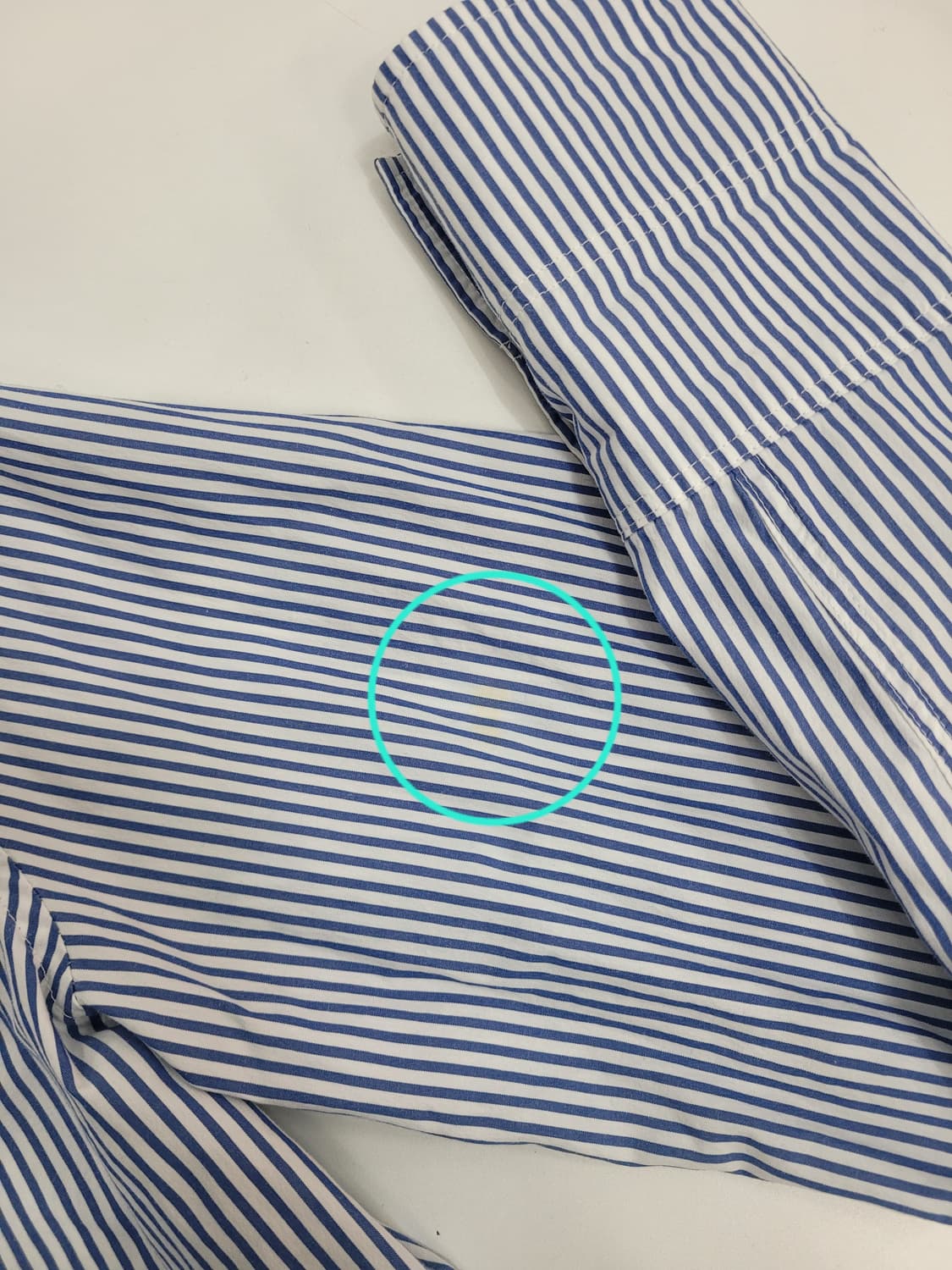 TIME 한섬 타임 루즈핏 스트라이프 셔츠 / 여 82-94-160
 상품이미지8