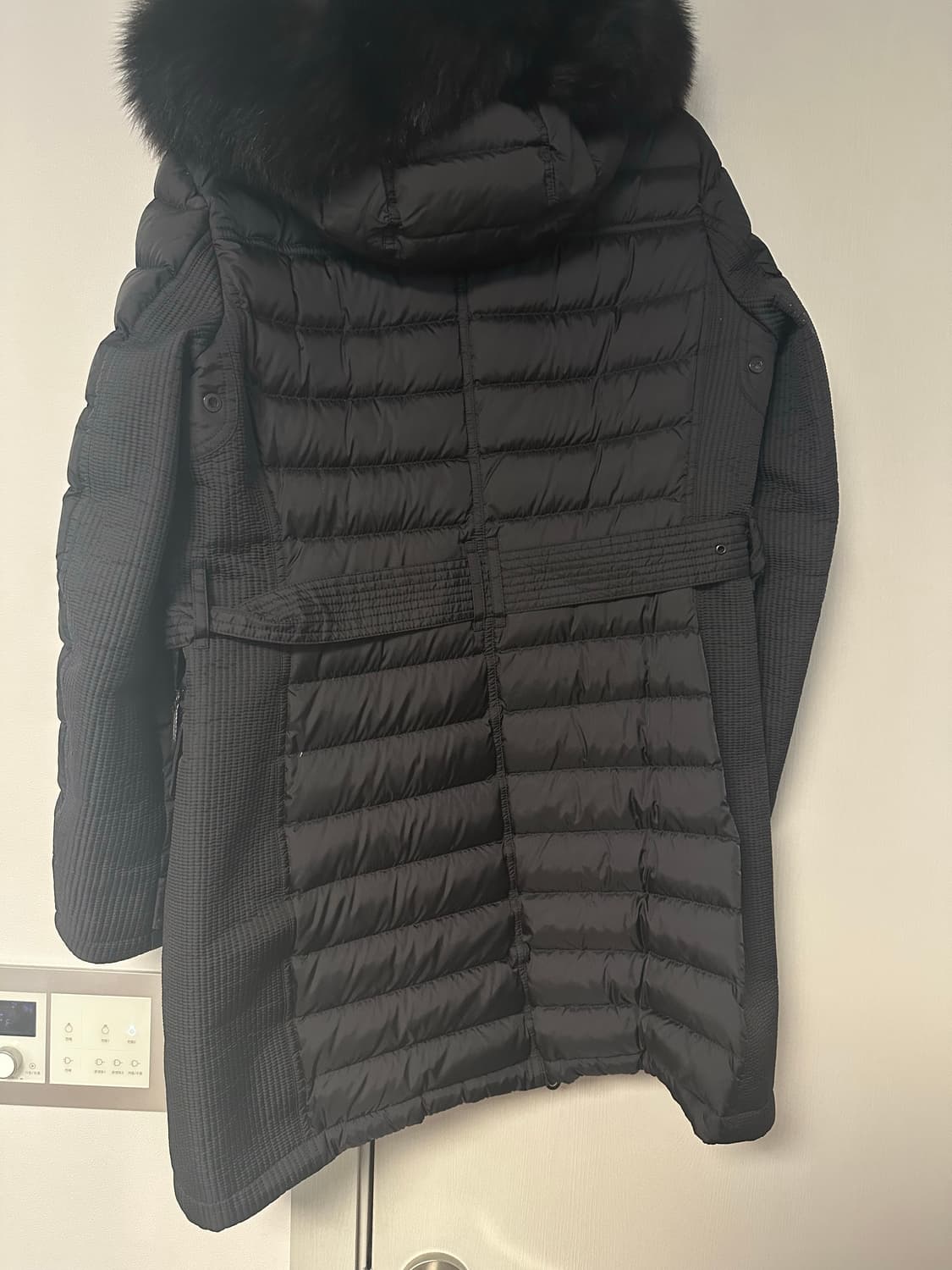 버버리 여성 폭스퍼 패딩 S 상품이미지2