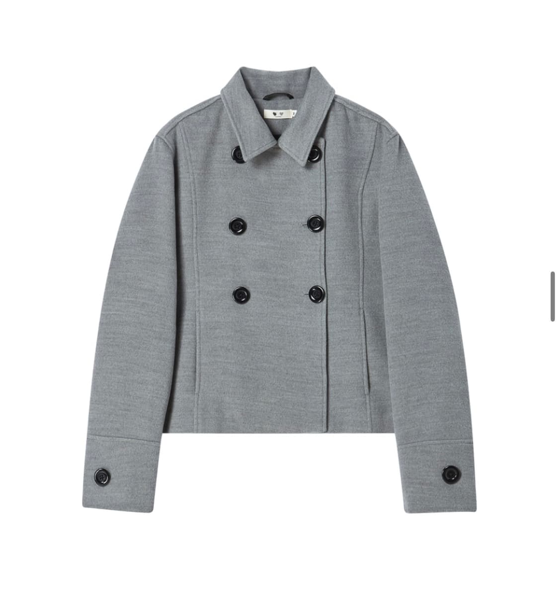 (품절/새상품)  Hoodie Pointed Half Coat 상품이미지3