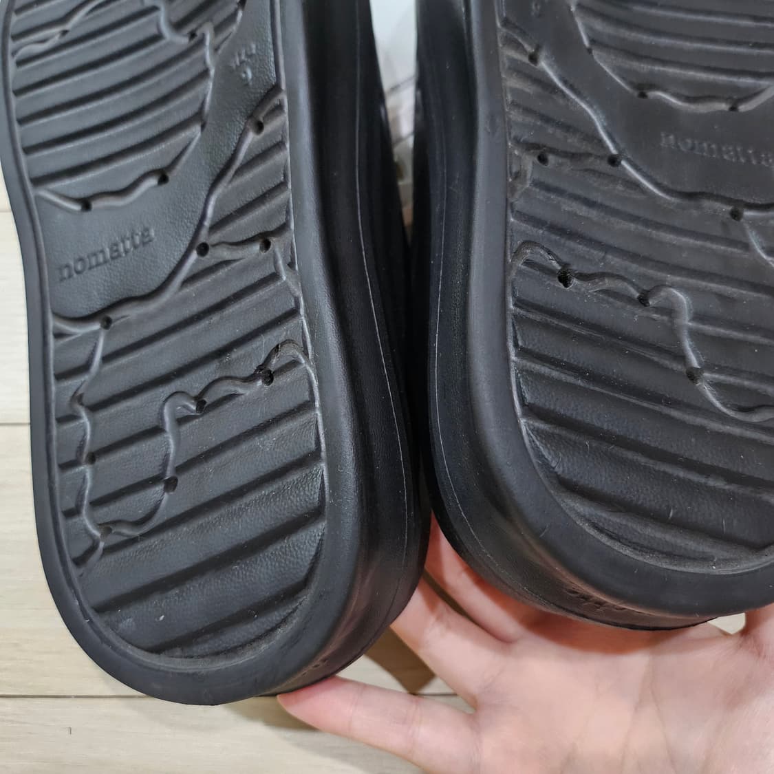 노마타(NOMATTA) 마운드 블랙 - 270사이즈 상품이미지5