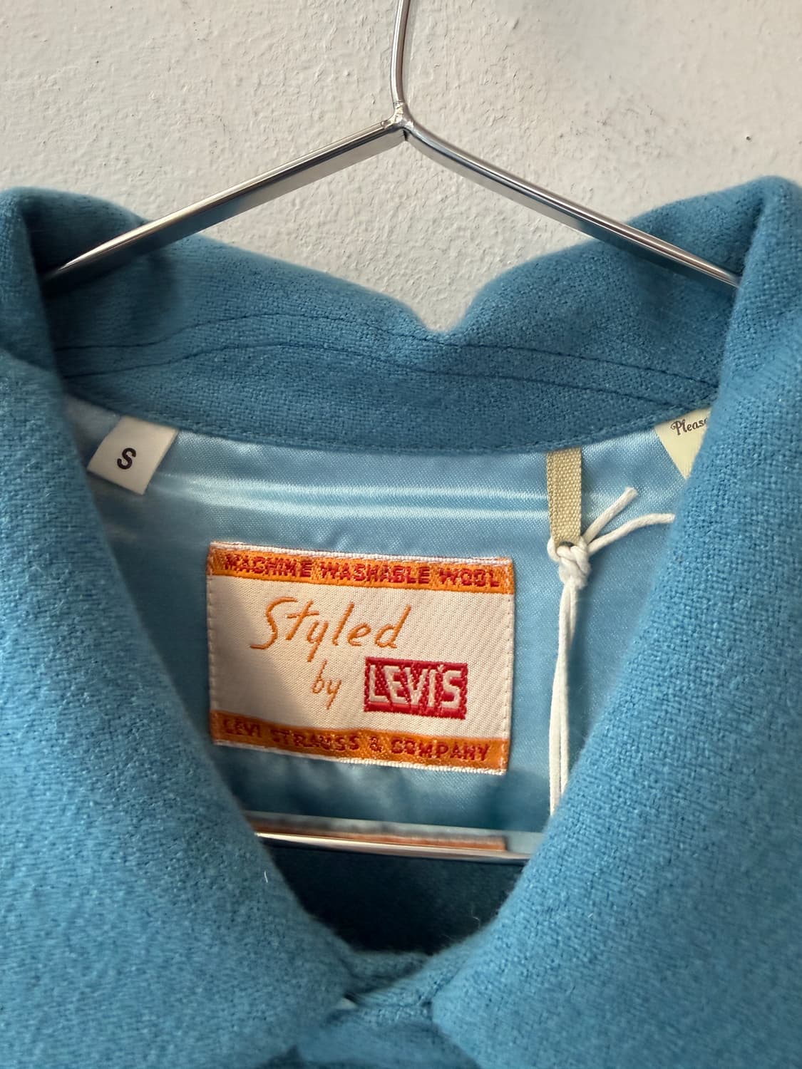 Levi’s LVC 워셔블 울 셔츠 자켓 S 상품이미지3