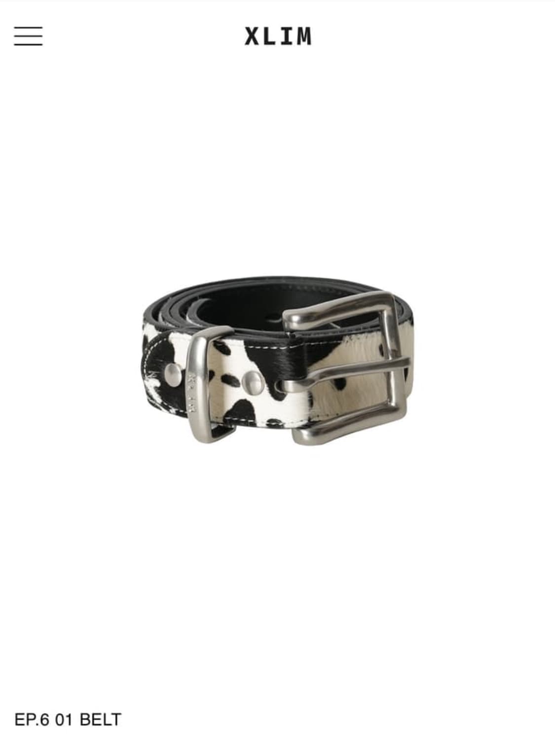 Xlim 엑슬림ep6 송치벨트  상품이미지1