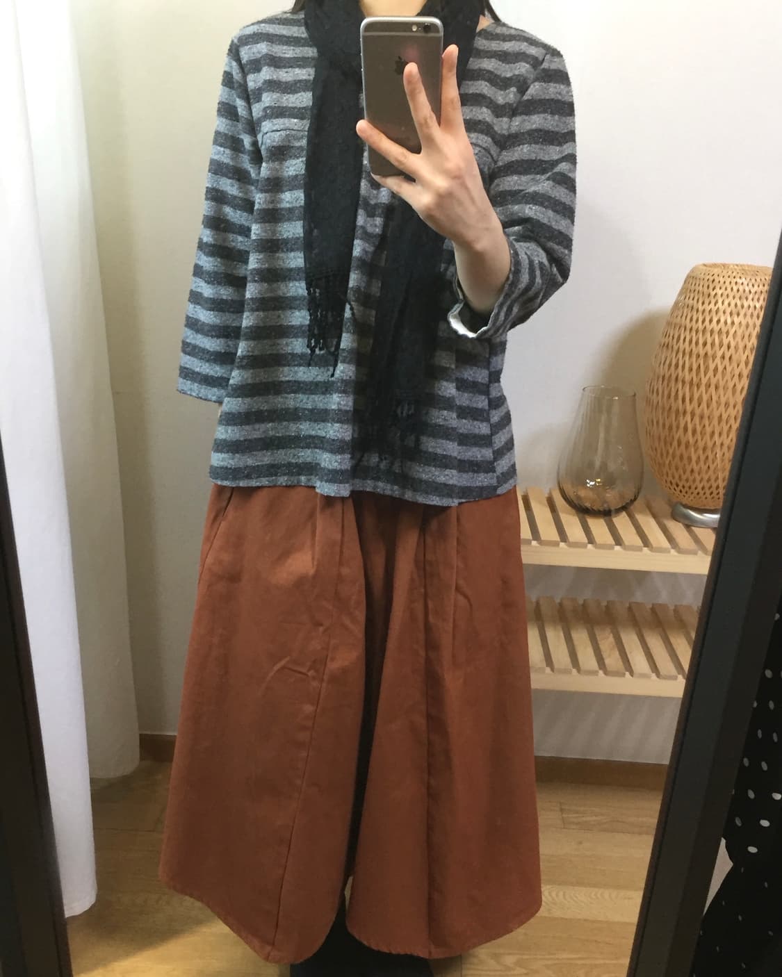 niko and ... gray border lovely cardigan 상품이미지3