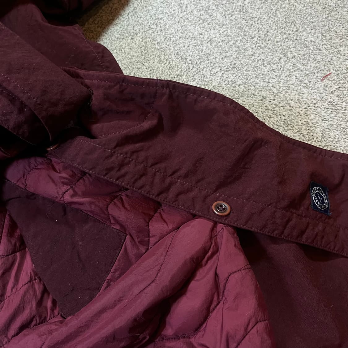 MIDA FIRENZE 피렌체 누빔 폴리 롱자켓 상품이미지3