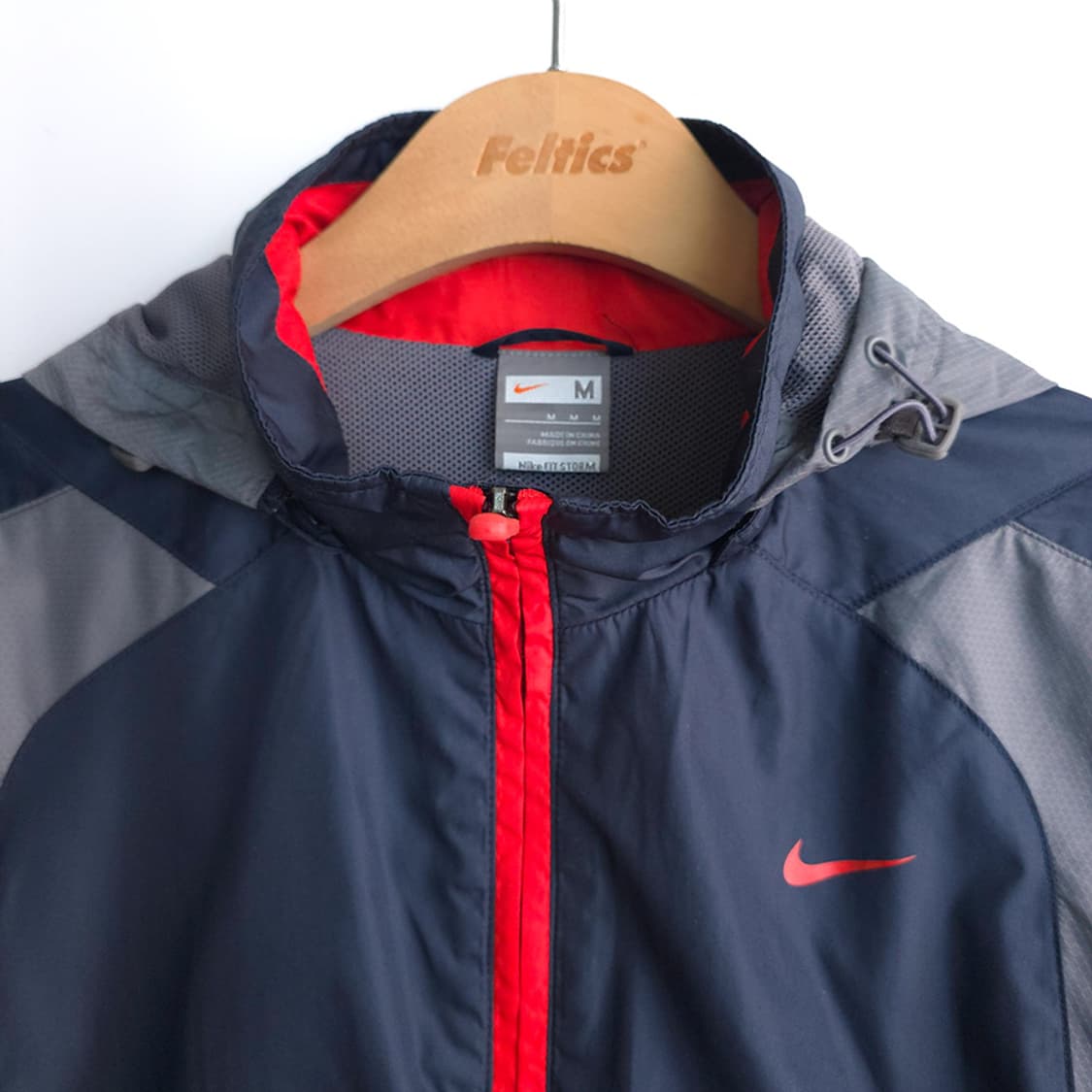 나이키 NIKE FIT STORM 배색 바람막이 자켓 상품이미지2