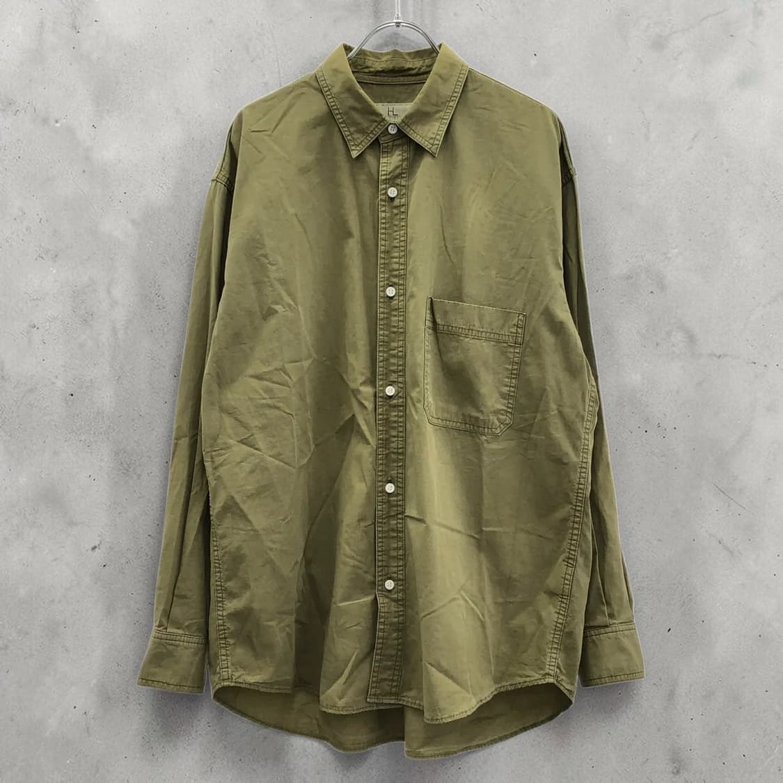 헤릴 립스탑 워크셔츠 카키 상품이미지1