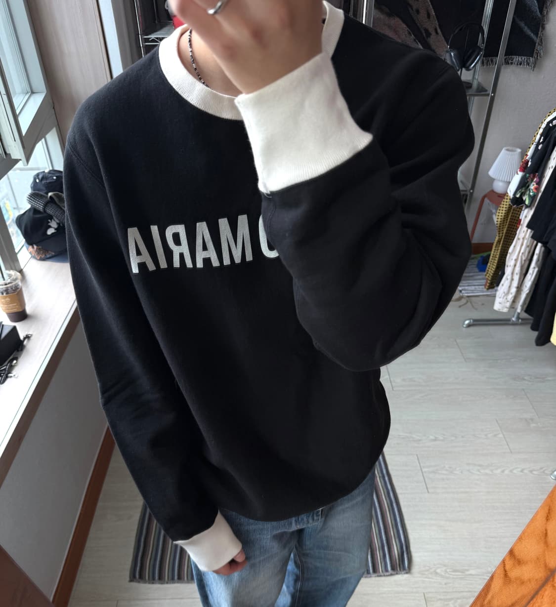 와코마리아 길티파티 맨투맨 상품이미지1