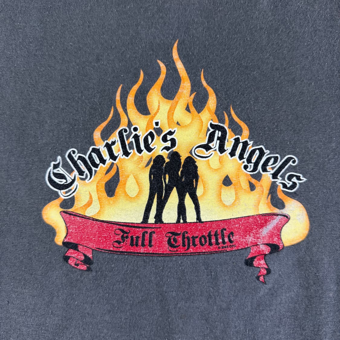 빈티지 2003 Charlie's Angel 미녀삼총사 영화 티셔츠 상품이미지3