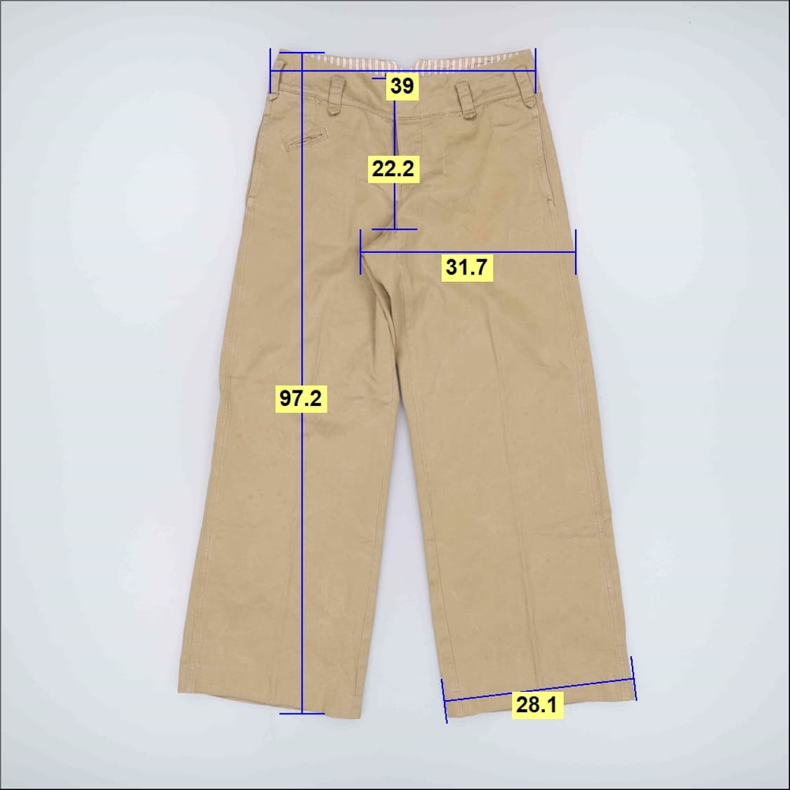 L 랄프로렌 여성 와이드 팬츠(오염) 0202H2 상품이미지8