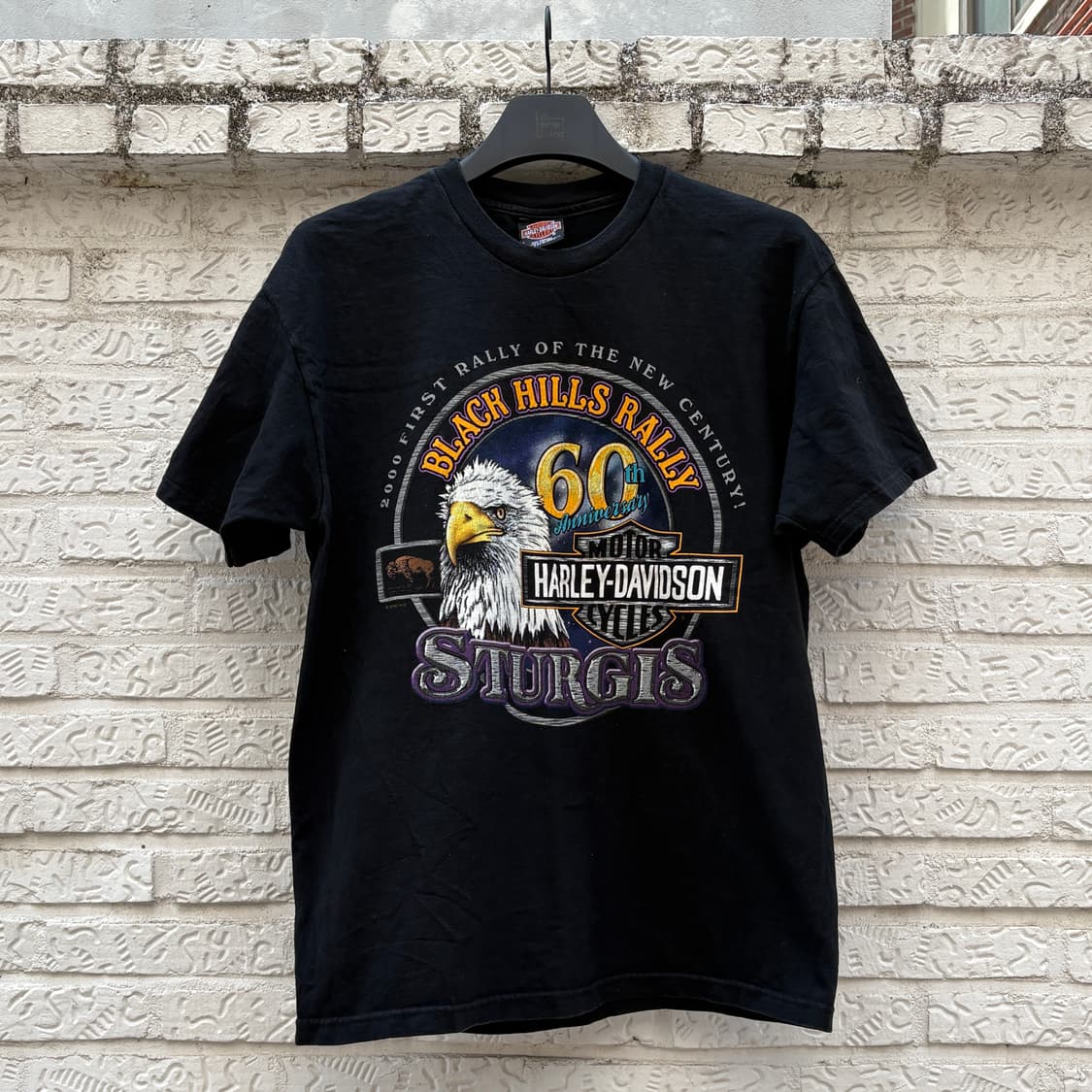 🇺🇸 00s 할리데이비슨 sturgis 랠리 반팔 상품이미지3