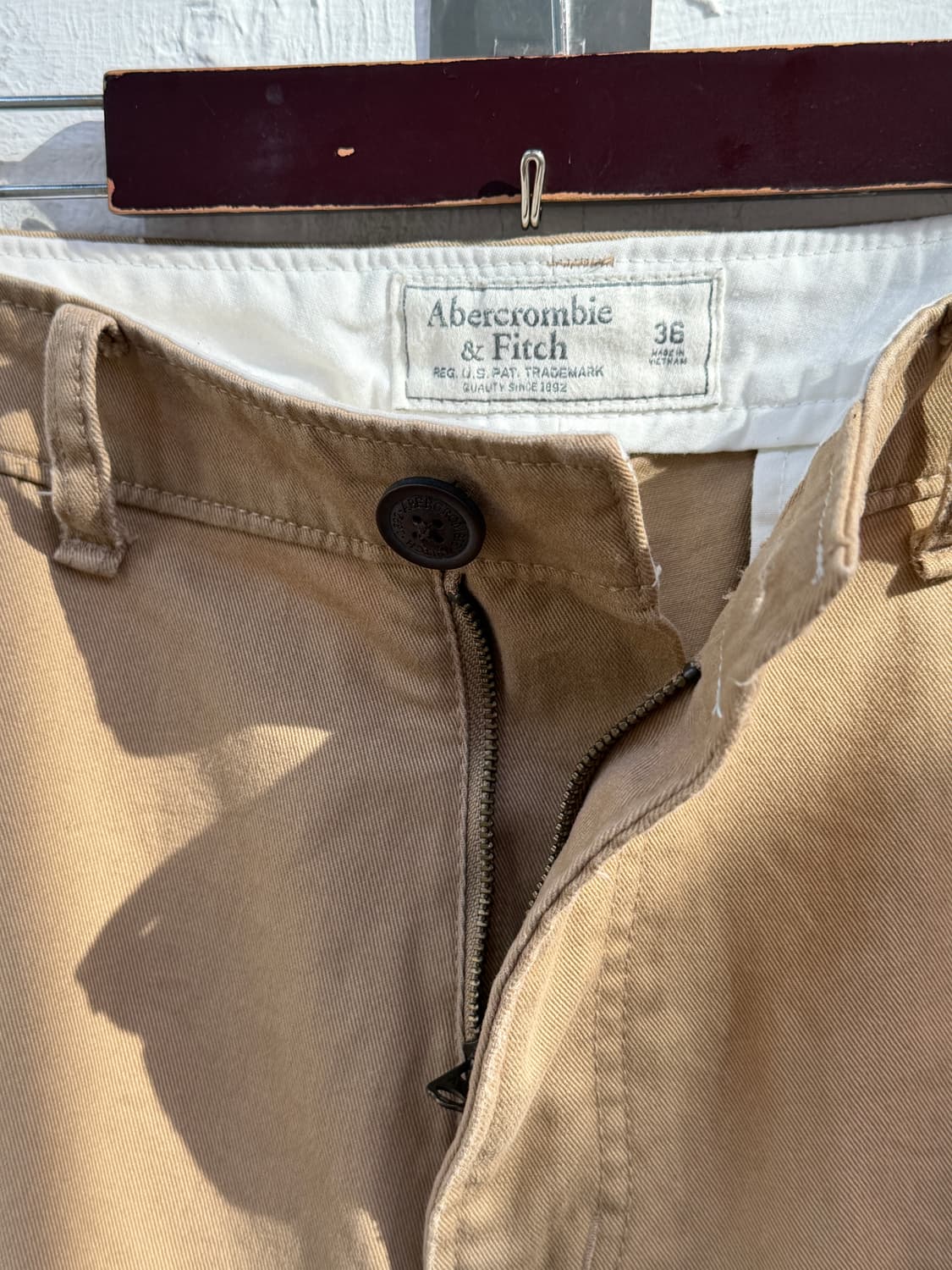 Abercrombie & Fitch Shorts 베이지 반바지 36 상품이미지2
