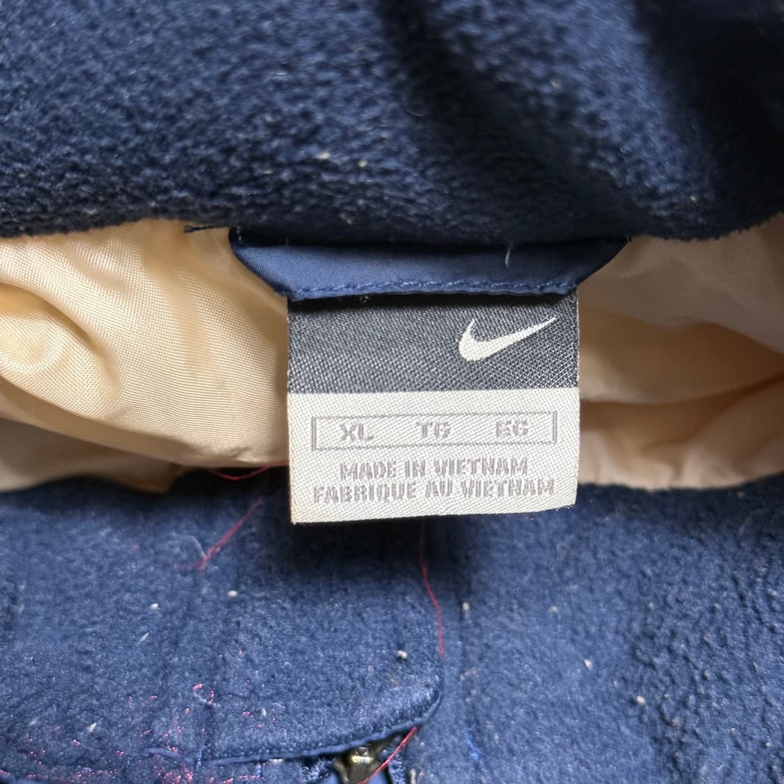 XL 나이키 유벤투스 네이비 구스다운 패딩 상품이미지4