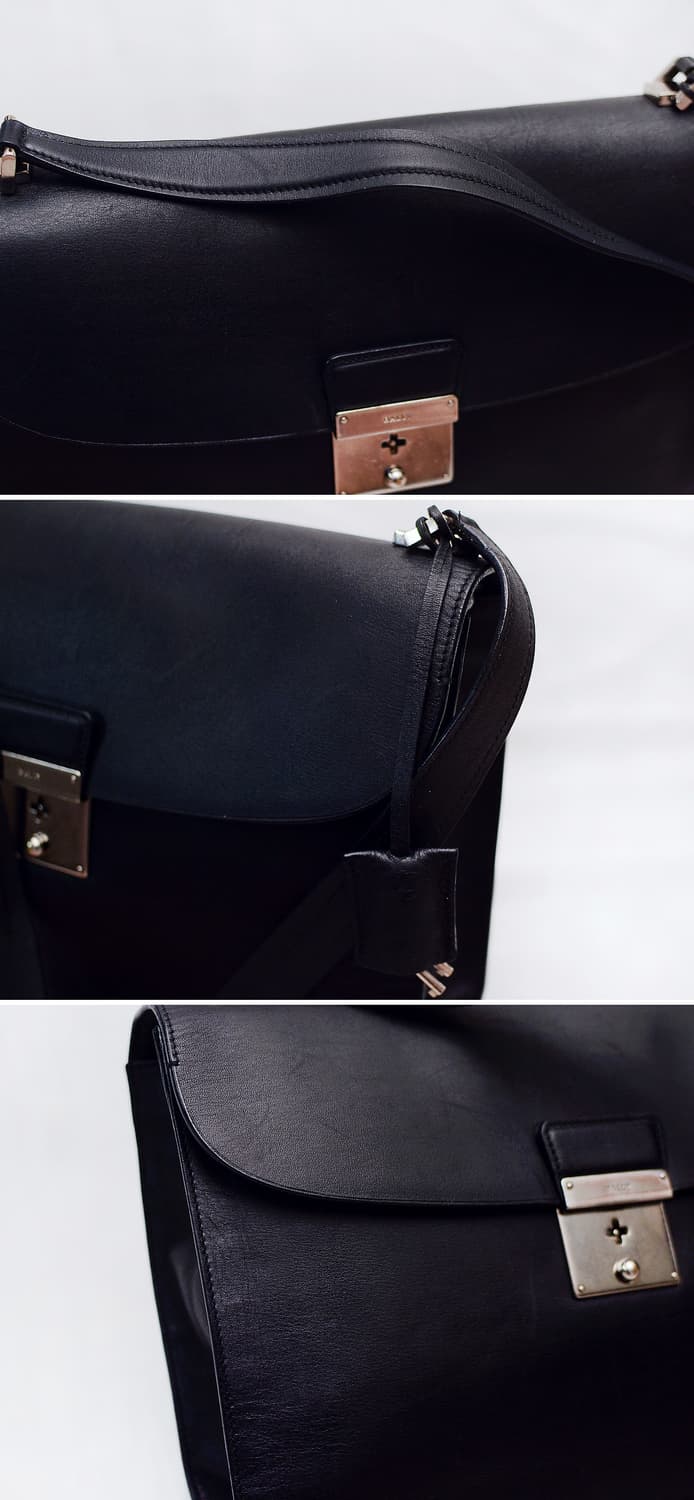 발리 (BALLY) 로아노 클래식 패드락 베지터블 레더 플랩 숄더백 상품이미지7