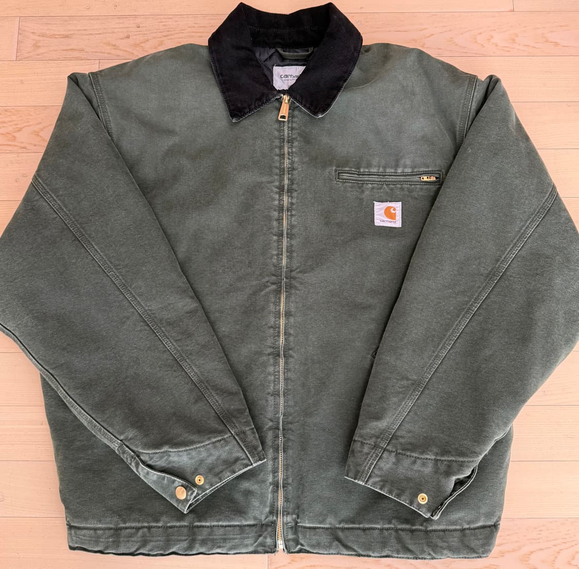 칼하트 WIP OG 디트로이트 자켓 올리브 XL 상품이미지3