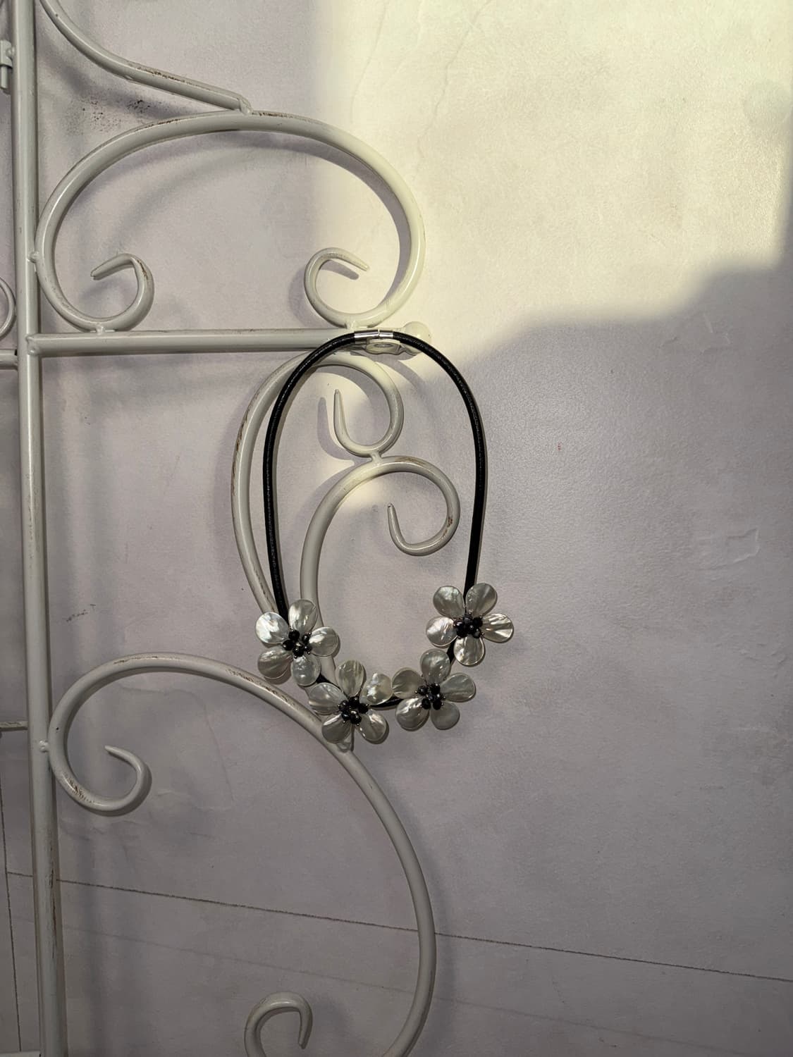 Shell flower beads necklace  상품이미지5