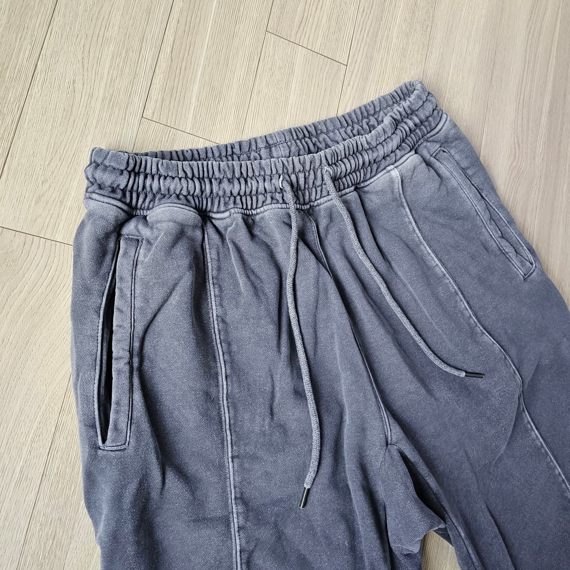 L~XL 스타터 트레이닝 츄리닝 조거 팬츠 바지 그레이 2~3회착 34 상품이미지4