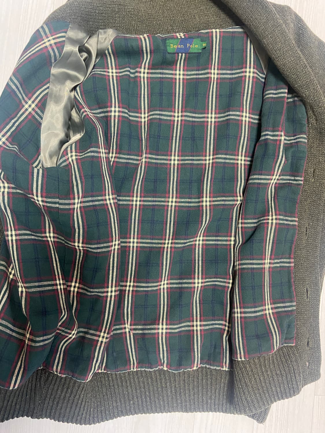 빈폴 숄카라 헤비 울 가디건 상품이미지6