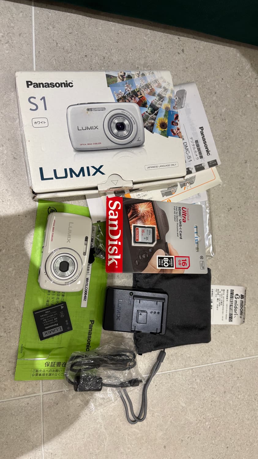 신품급)DMC-S1 파나소닉 빈티지 디카 카메라 상품이미지1