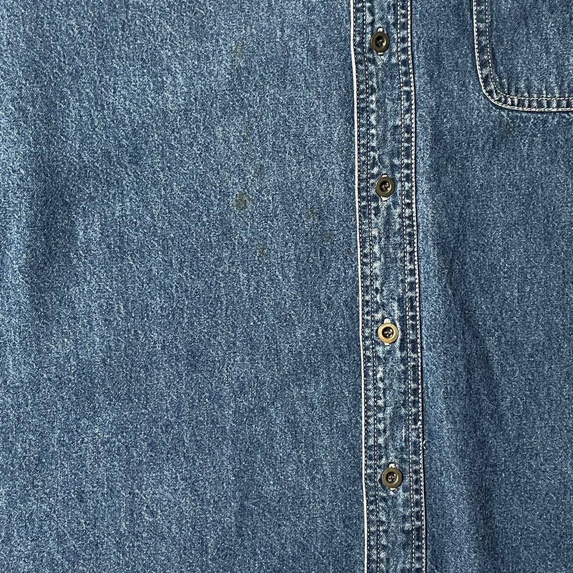 ARIZONA JEAN COMPANY 빈티지 데님 코튼 셔츠 A00488 상품이미지4