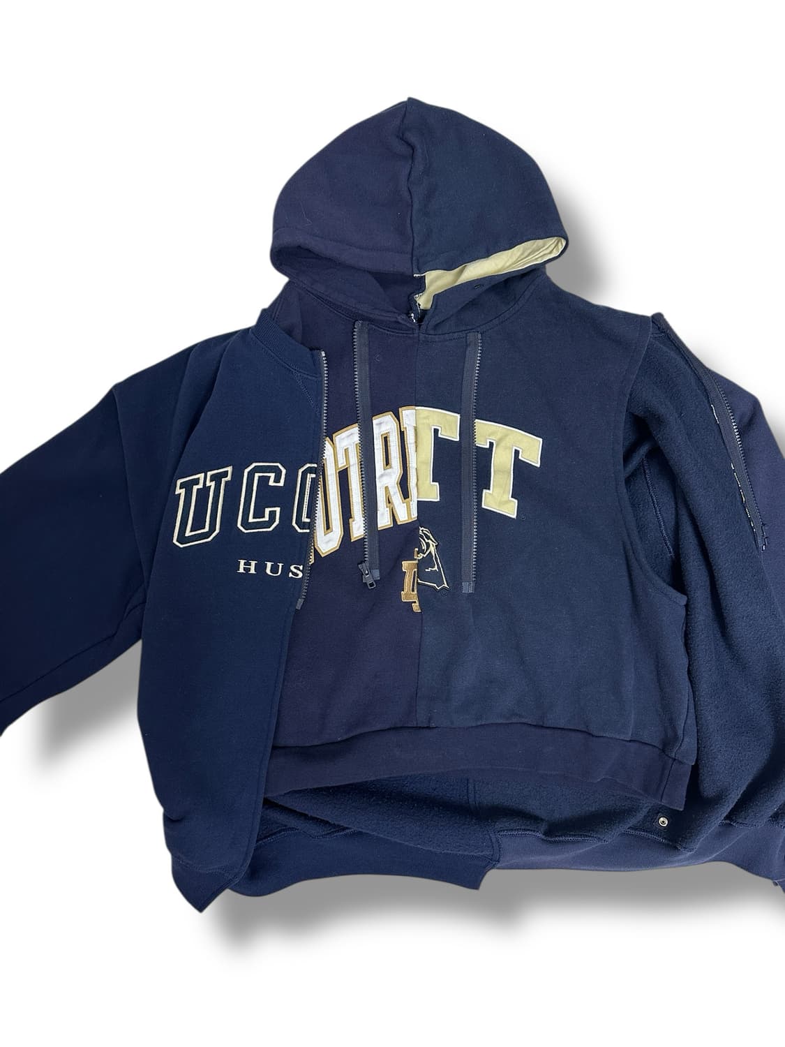 CIRCA ADJUSTABLE LENGTH LAYERED SWEATTOP 상품이미지4