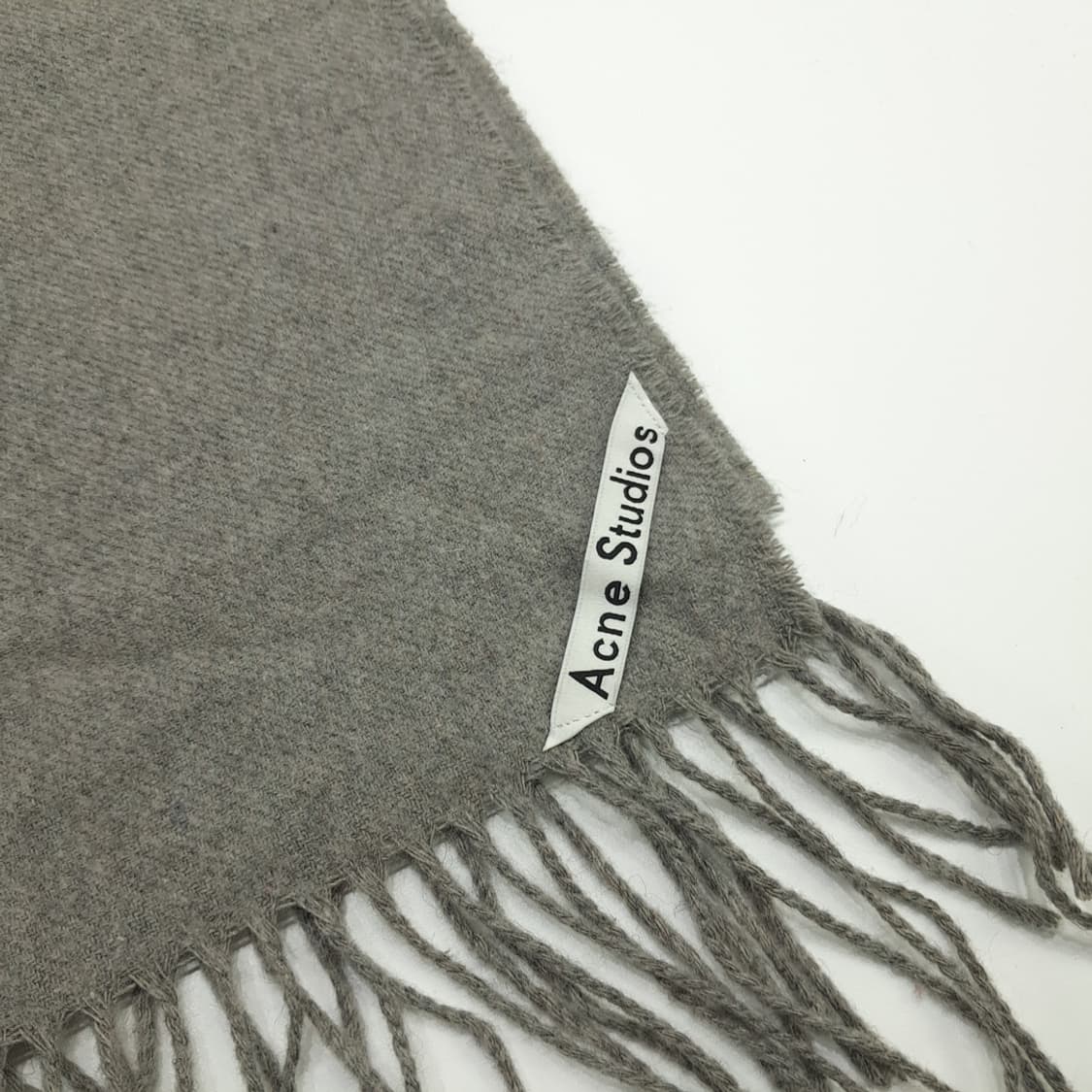 MX150 아크네 스튜디오 그레이 빅사이즈 울 목도리 머플러 상품이미지5