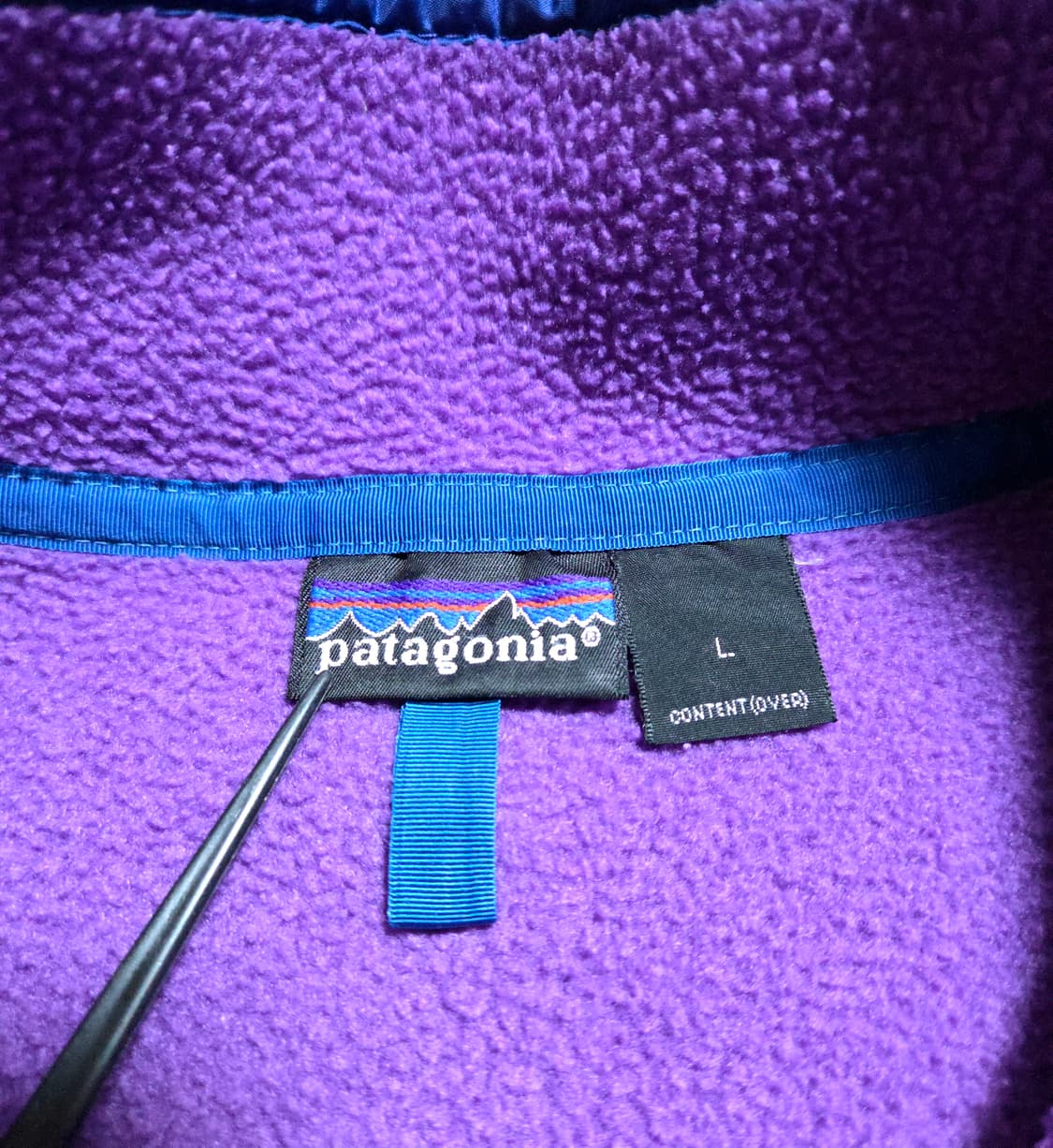 (L)파타고니아 90s 퍼플 신칠라 플리스 상품이미지4