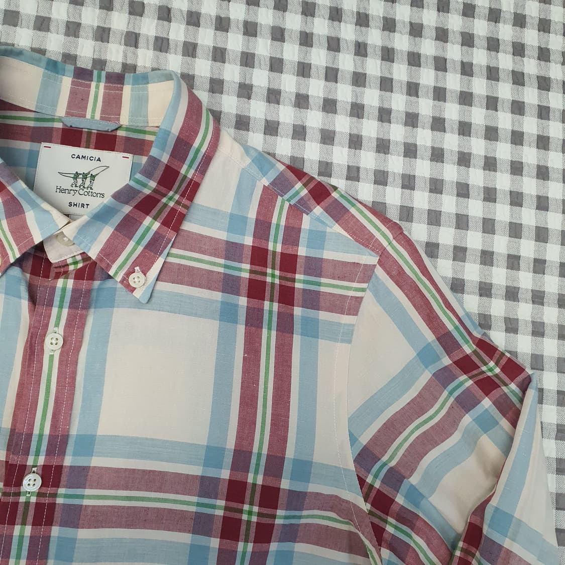 헨리코튼 린넨 긴소매 셔츠 남자95 상품이미지3