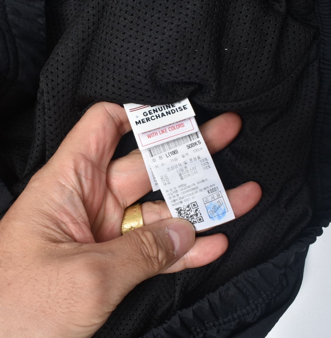 MLB 뉴욕 양키즈 바람막이 L 상품이미지7