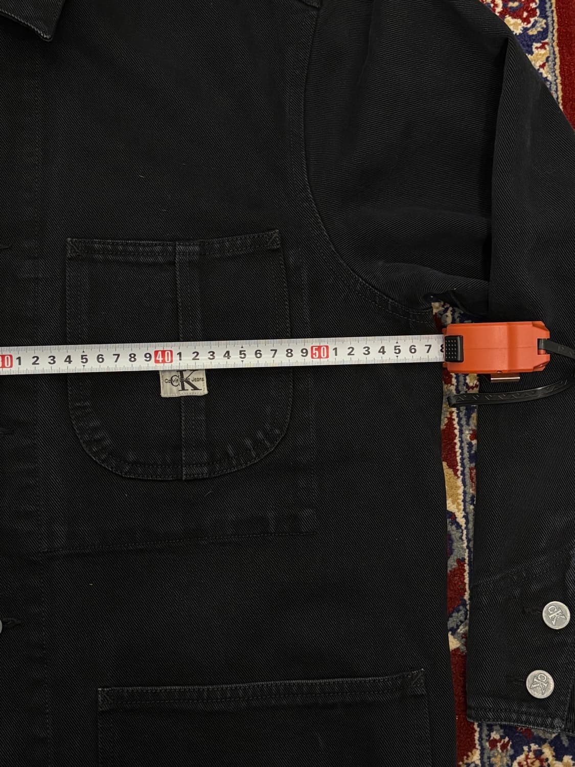 Vintage Calvin Klein 90's Denim Chore 상품이미지4