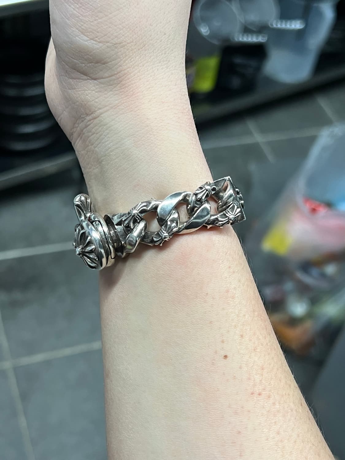 크롬하츠 대거 팬시 클립 팔찌 상품이미지4